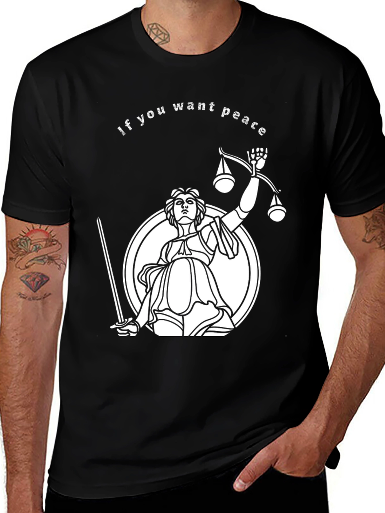 Peace Through Justice Tee