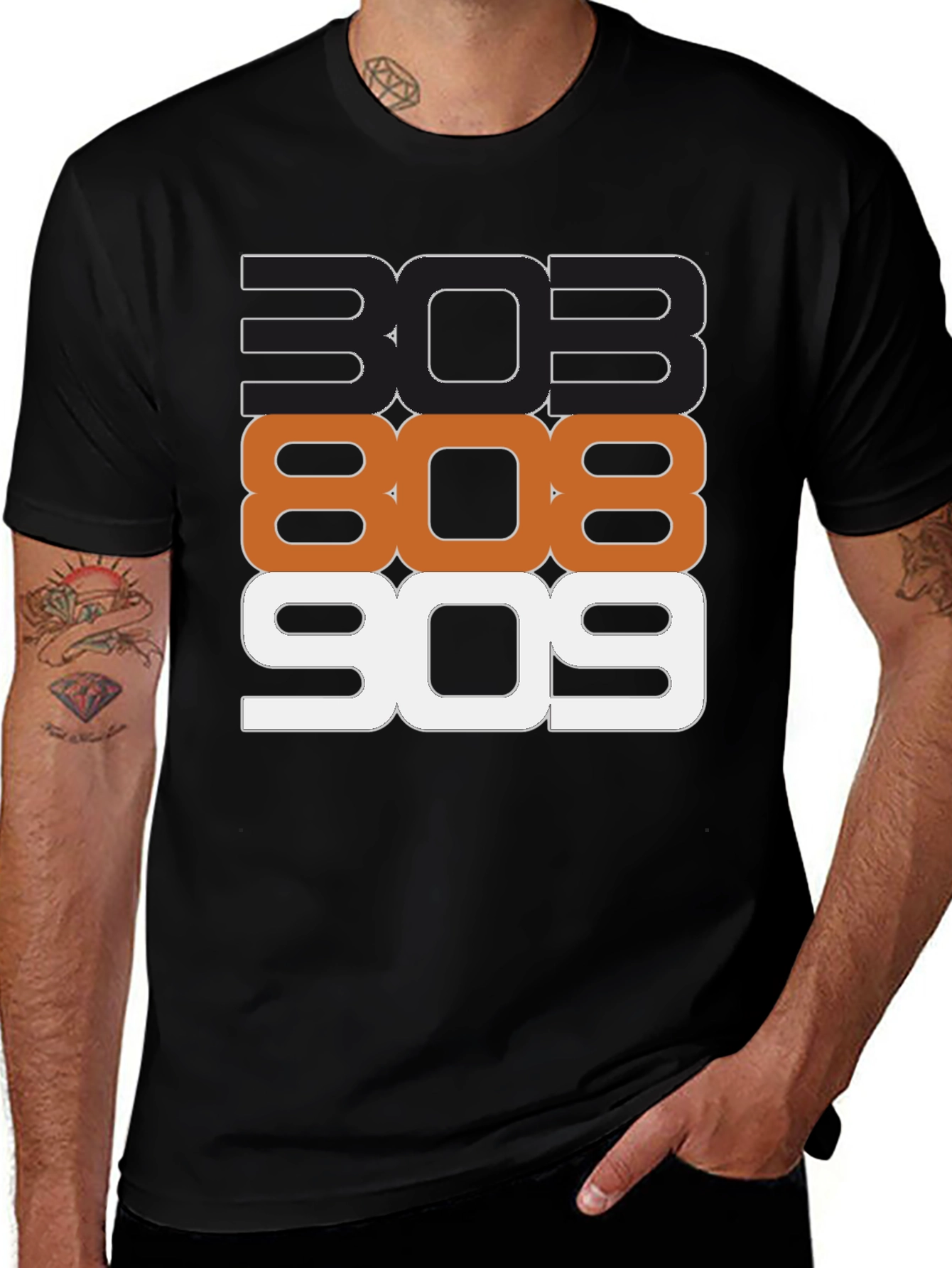 Variant 11 of 303 808 909 Graphic T-Shirt - Music Production Tee