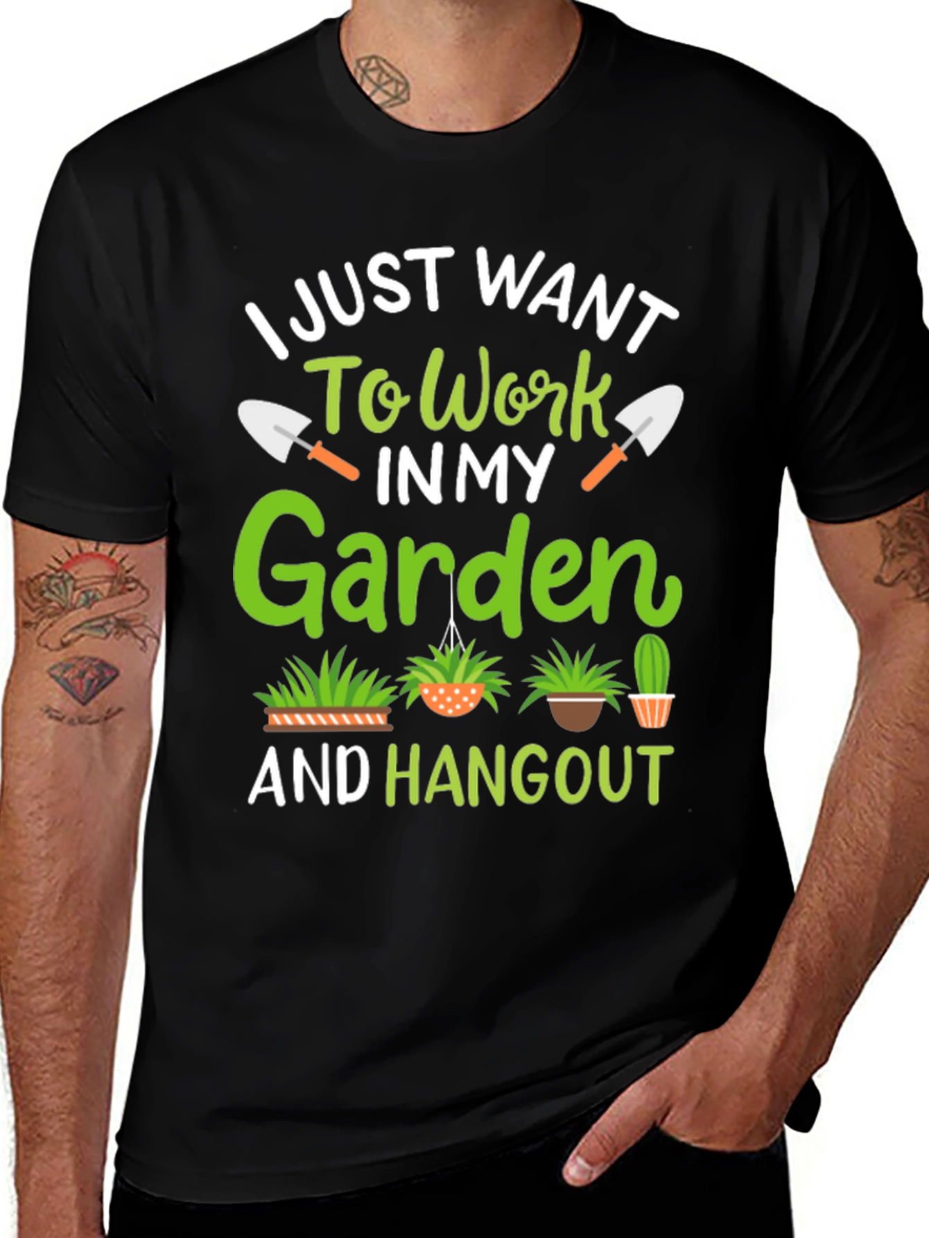 Gardening Hobbyist T-Shirt - Work in My Garden