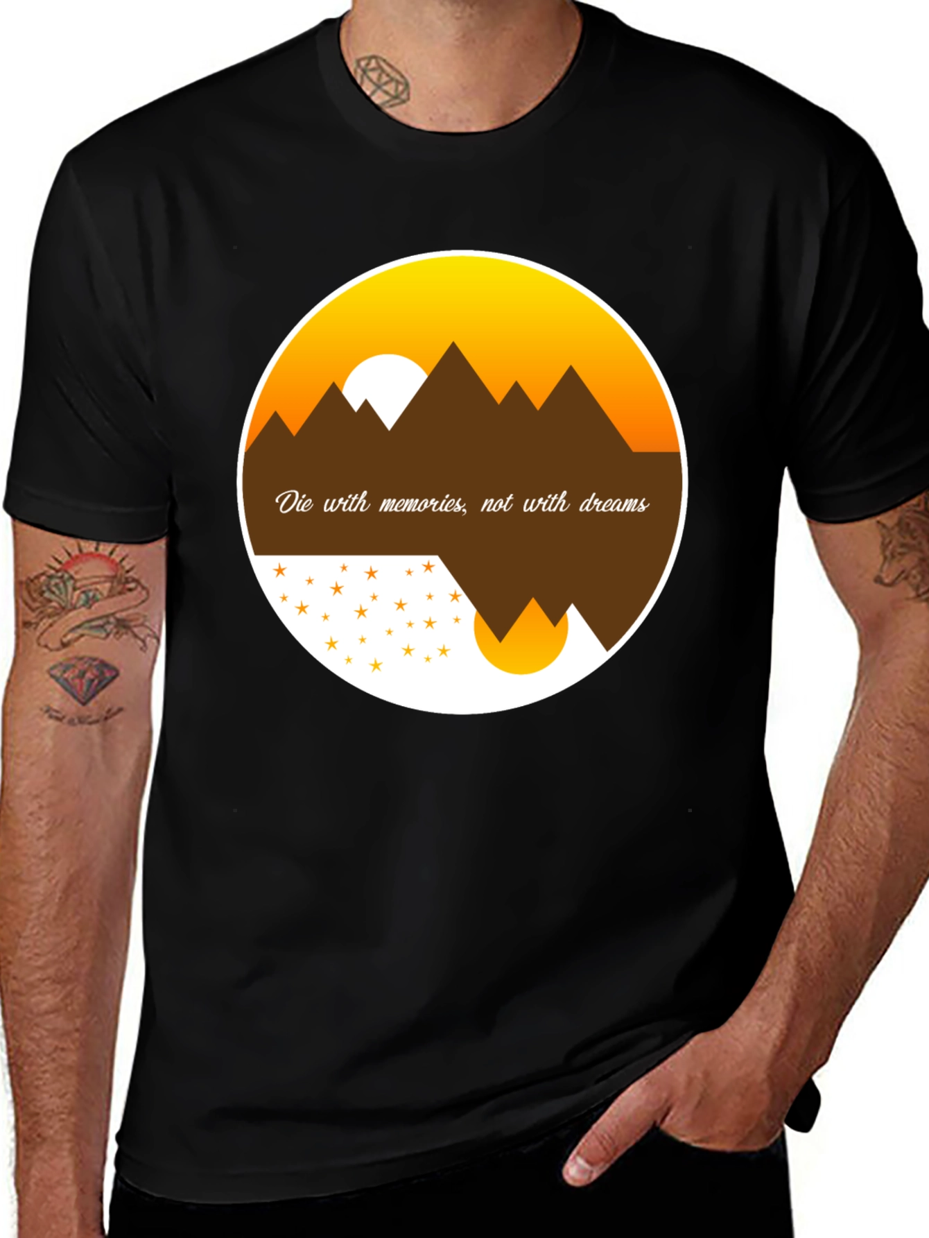 Inspirational Mountain Graphic Tee