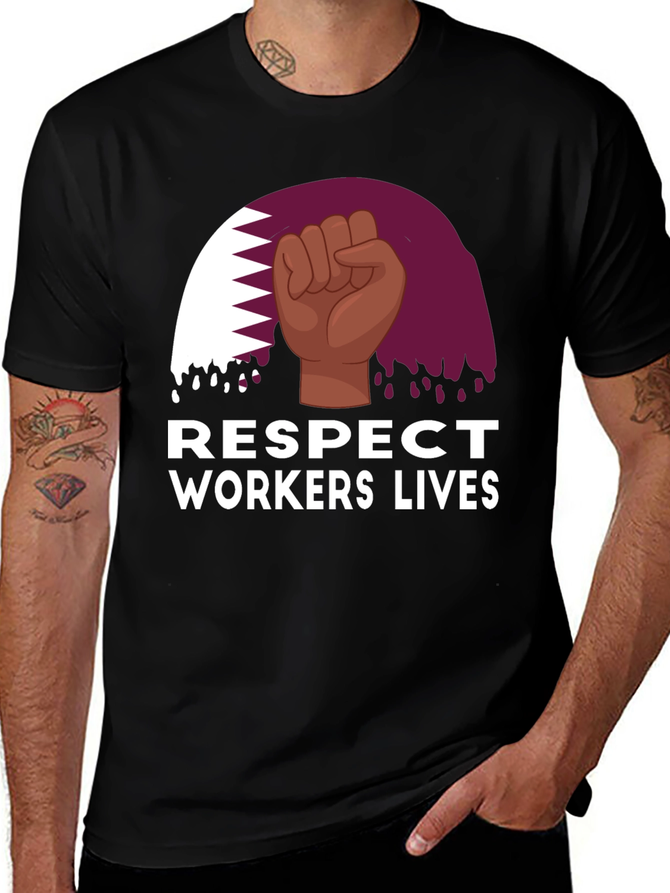 Respect Workers Lives T-Shirt
