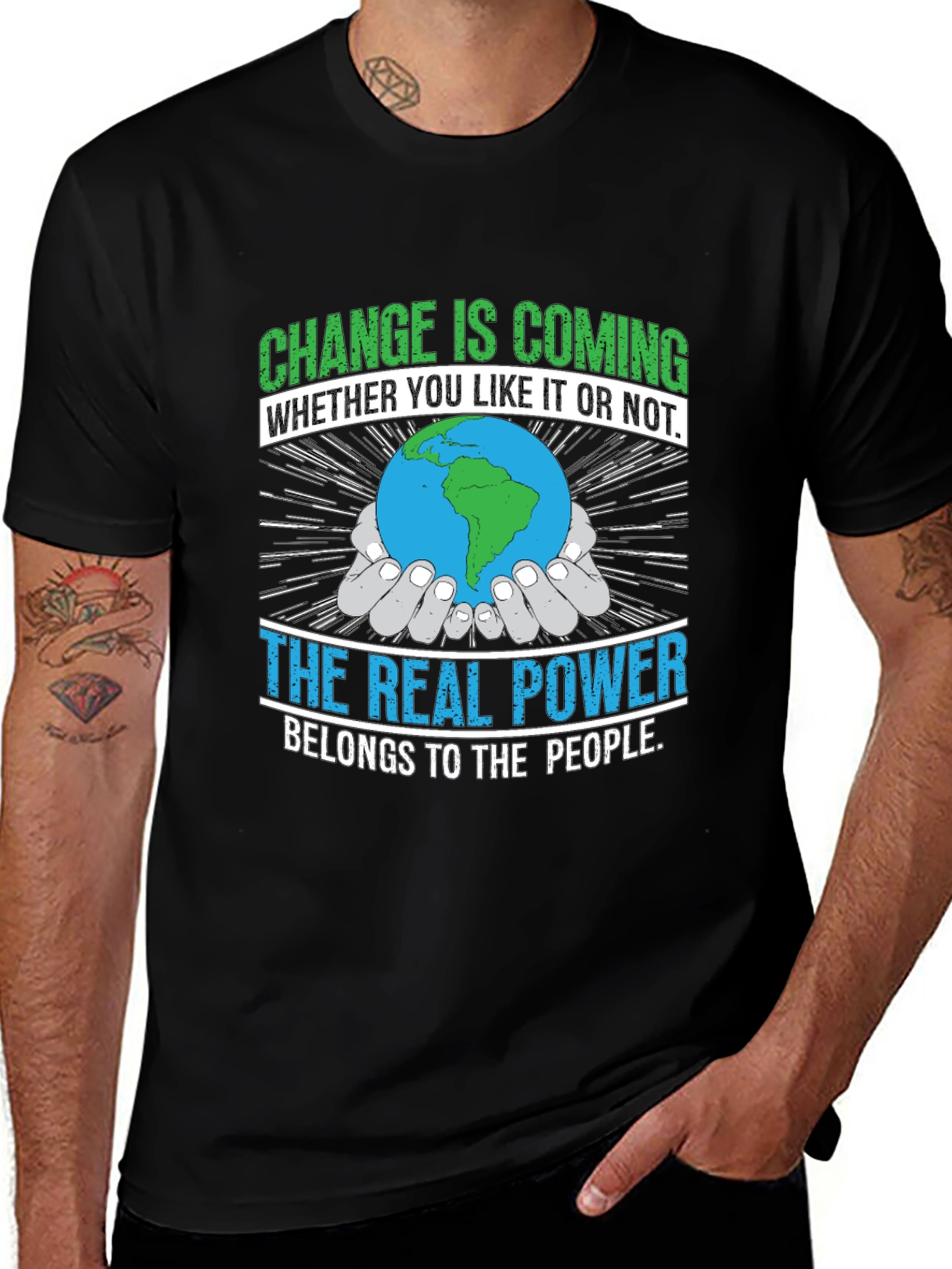Variant 22 of Change is Coming Graphic T-Shirt