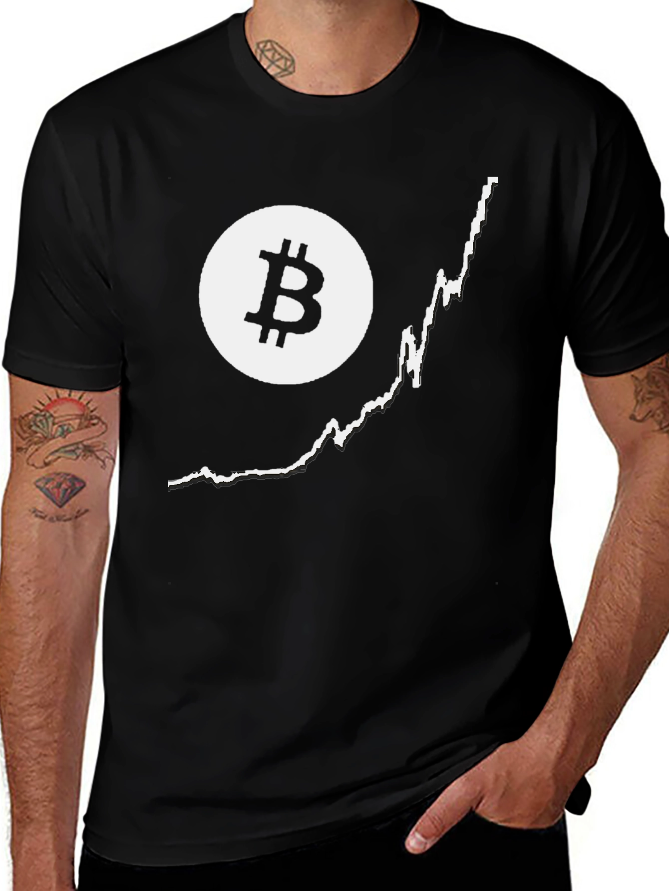 Bitcoin Trend T-Shirt - Crypto Investor Tee