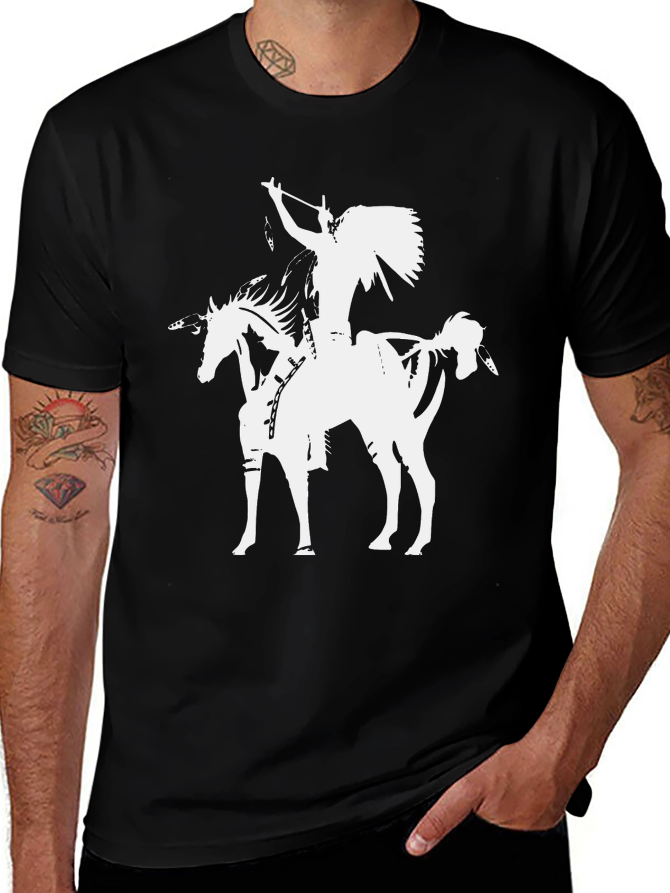 Native American Warrior T-Shirt