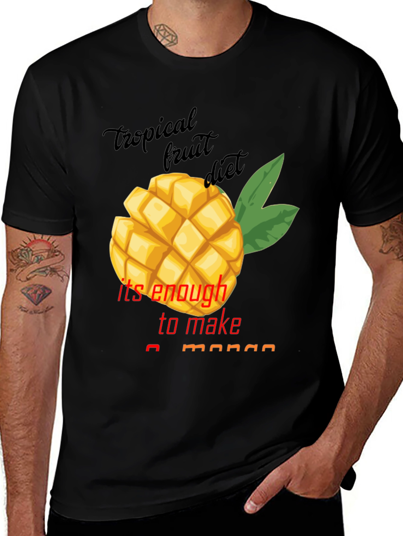 Variant 24 of Tropical Fruit Diet Mango T-Shirt