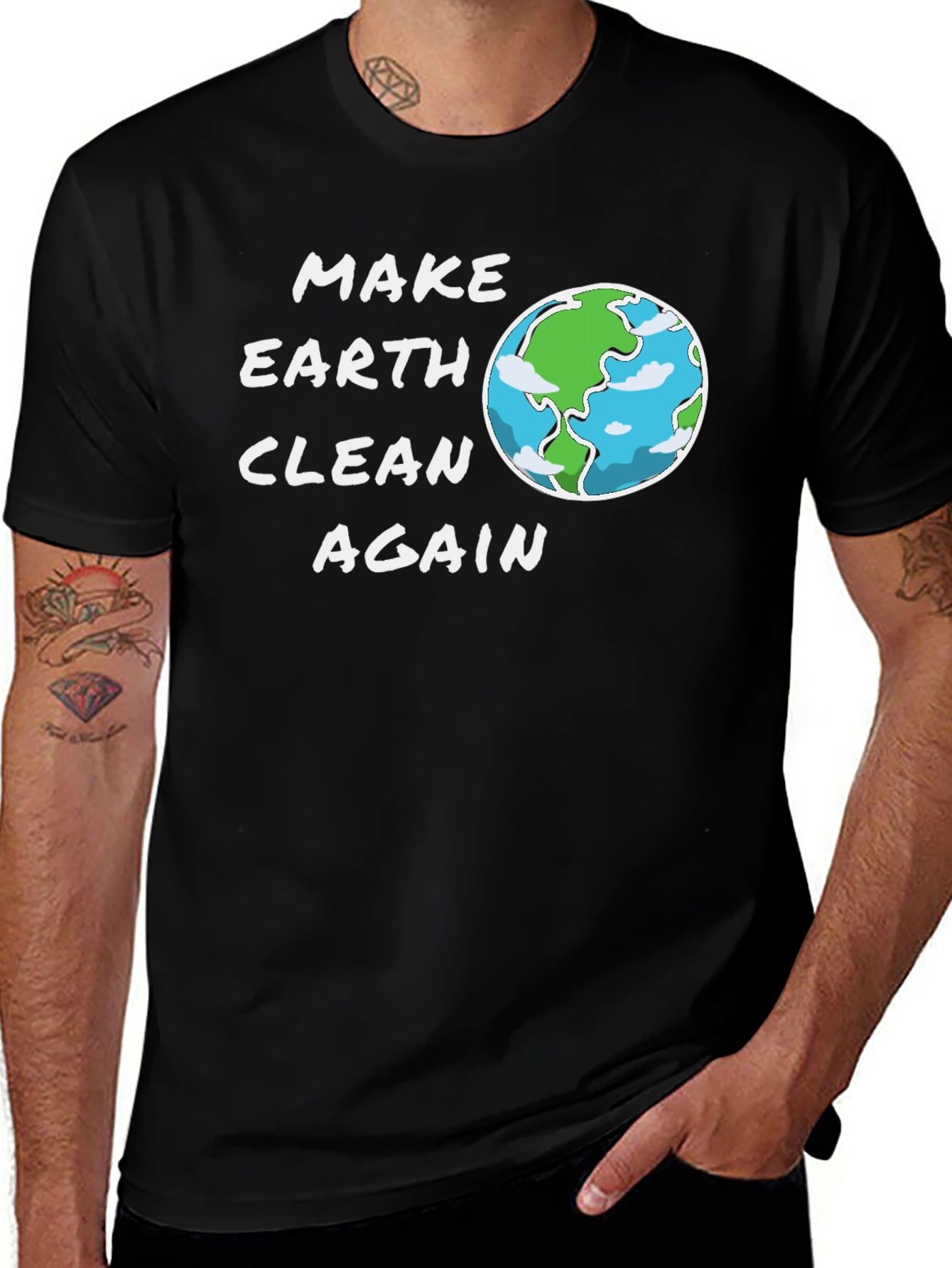 Make Earth Clean Again Graphic Tee