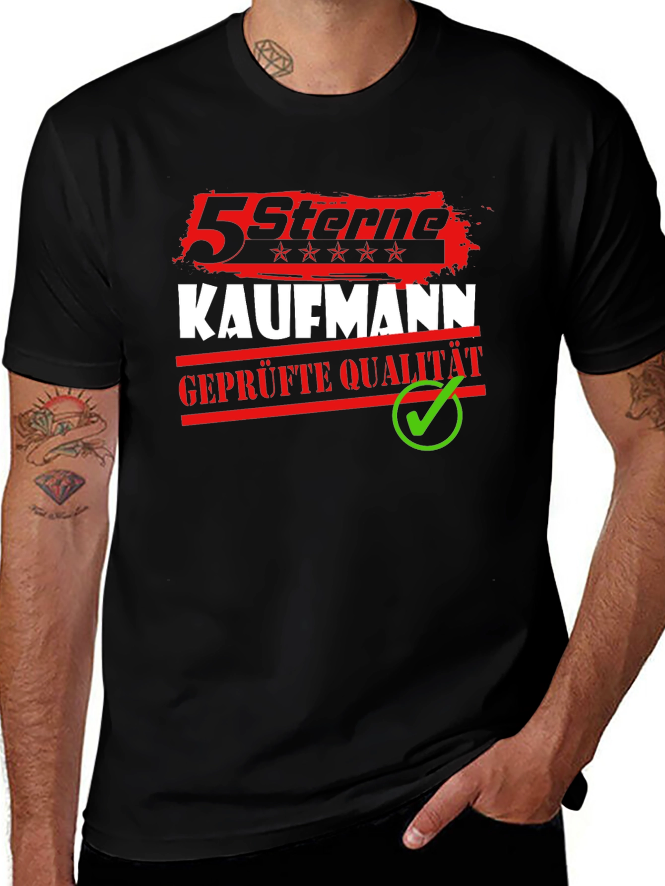 Variant 17 of 5 Sterne Kaufmann - Certified Quality T-Shirt