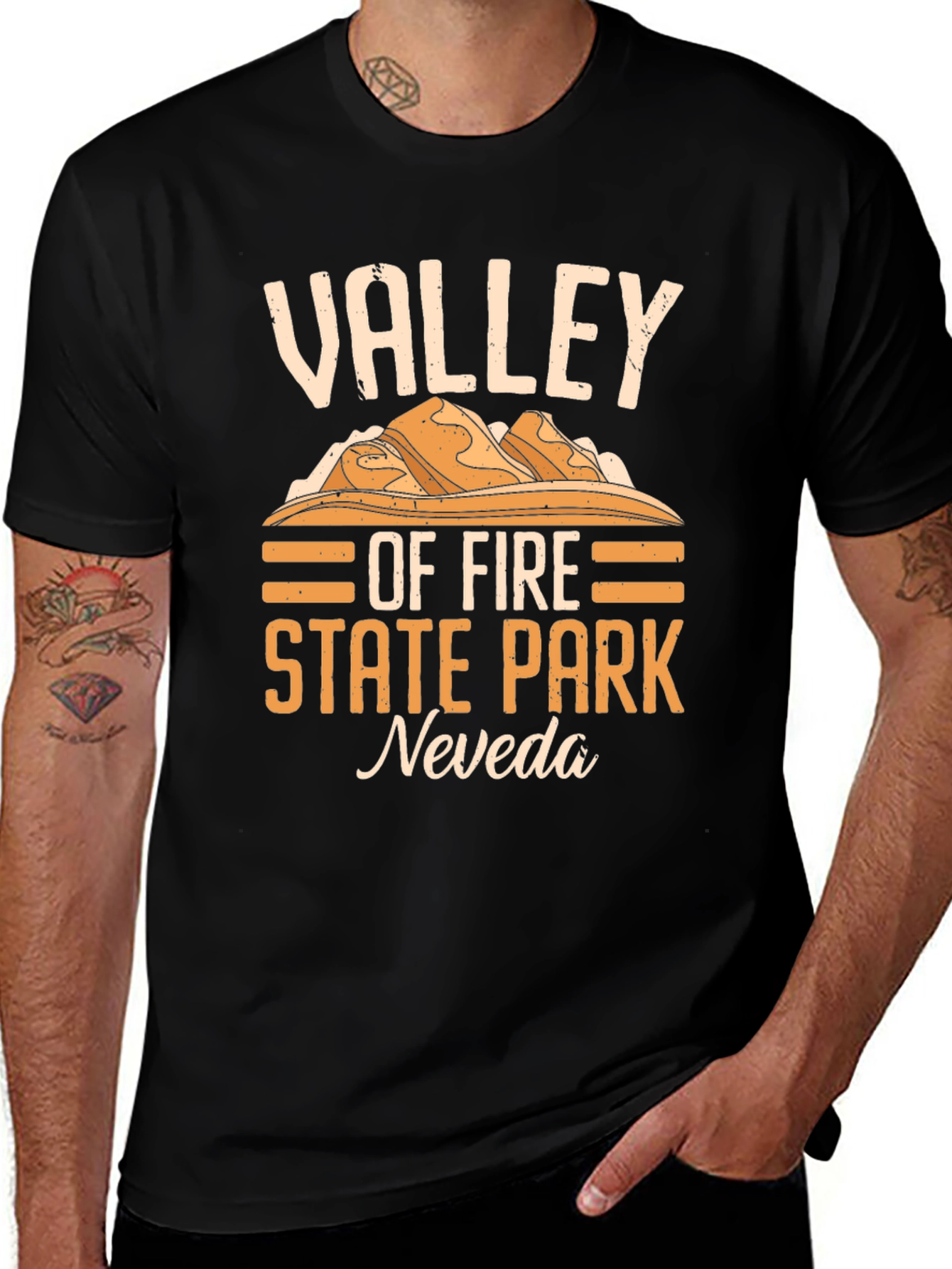 Valley of Fire State Park Black T-Shirt