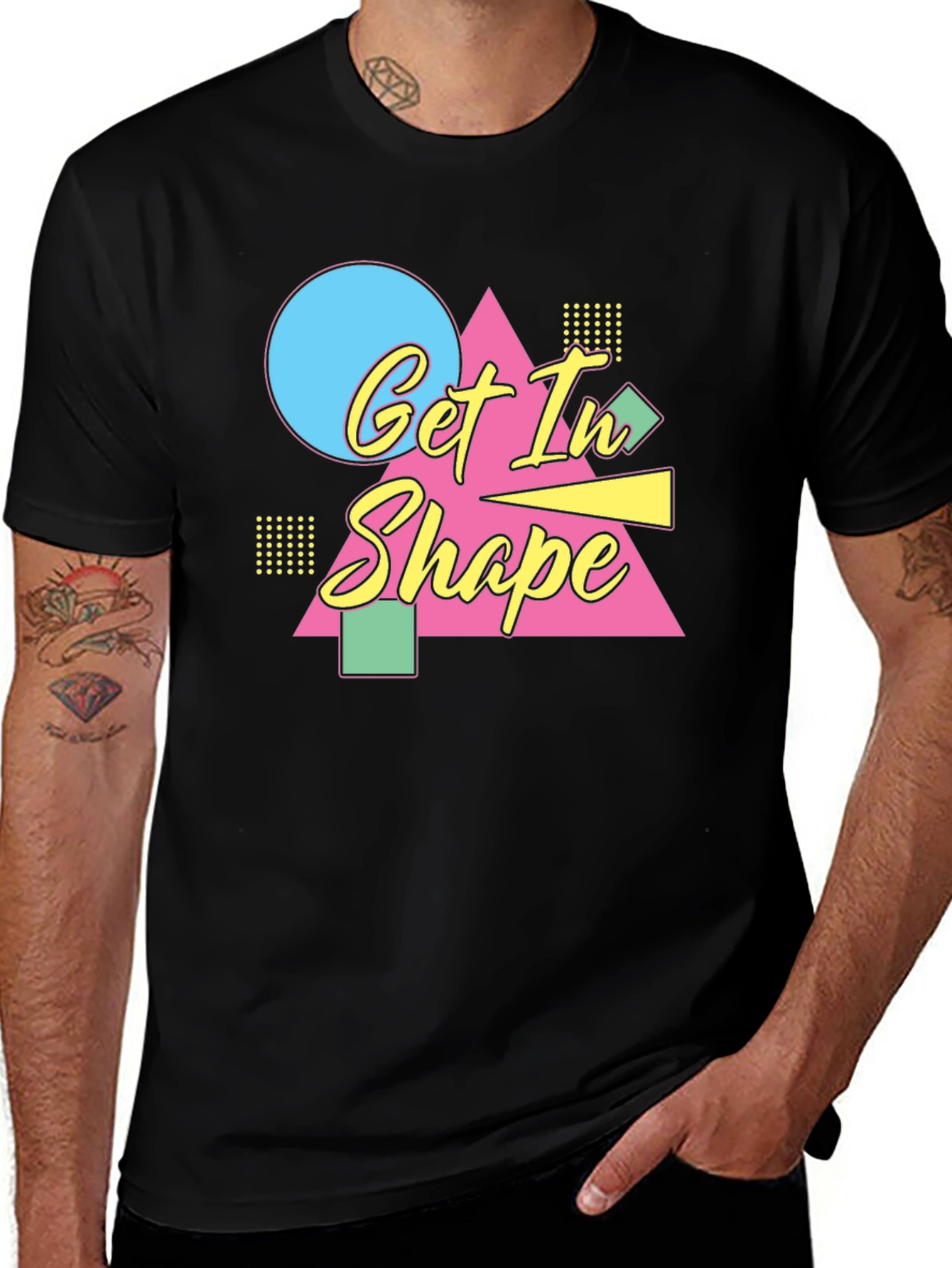 Variant 12 of Get In Shape Retro T-Shirt