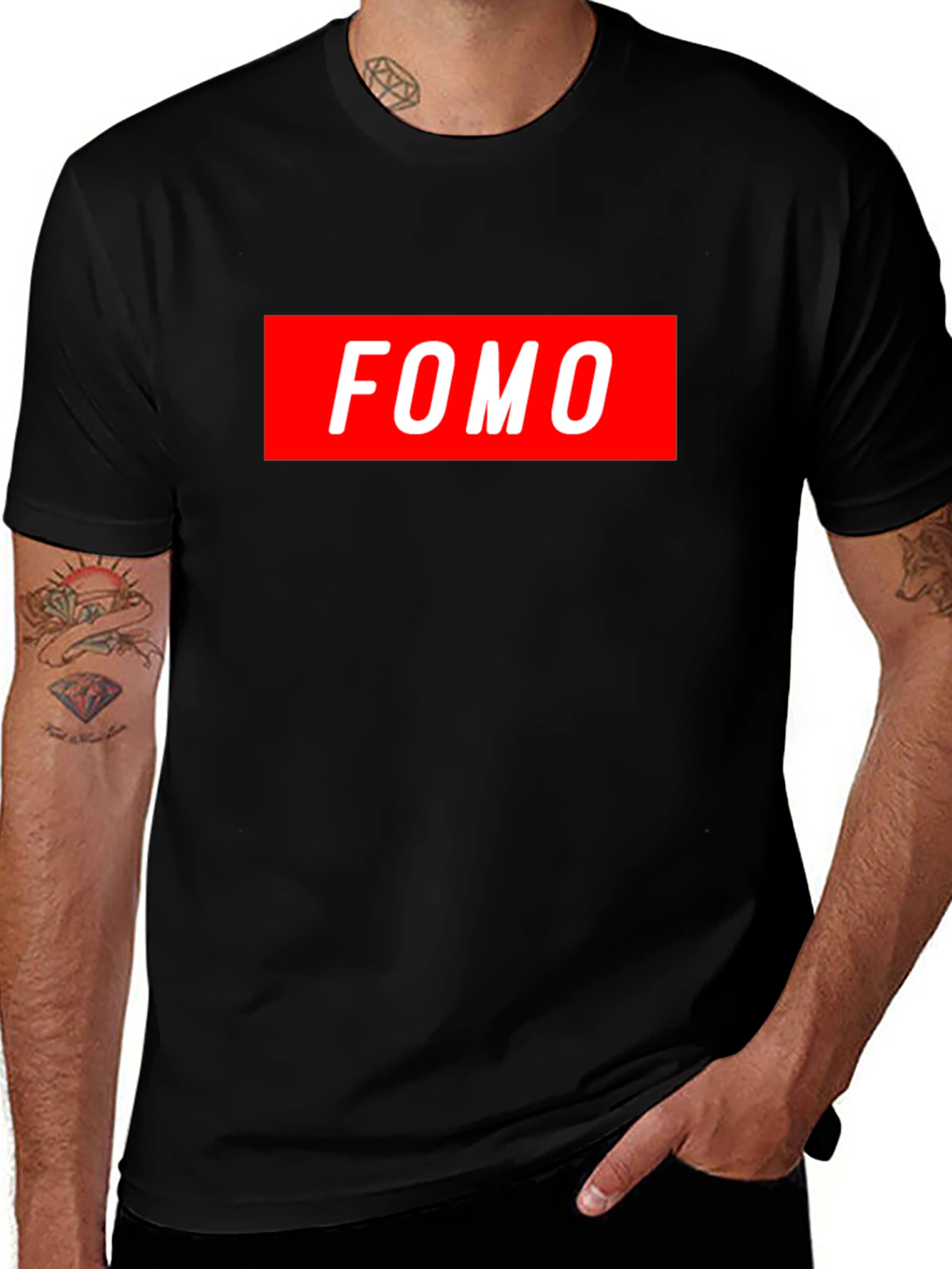 FOMO Graphic Tee - Trendy Streetwear Shirt