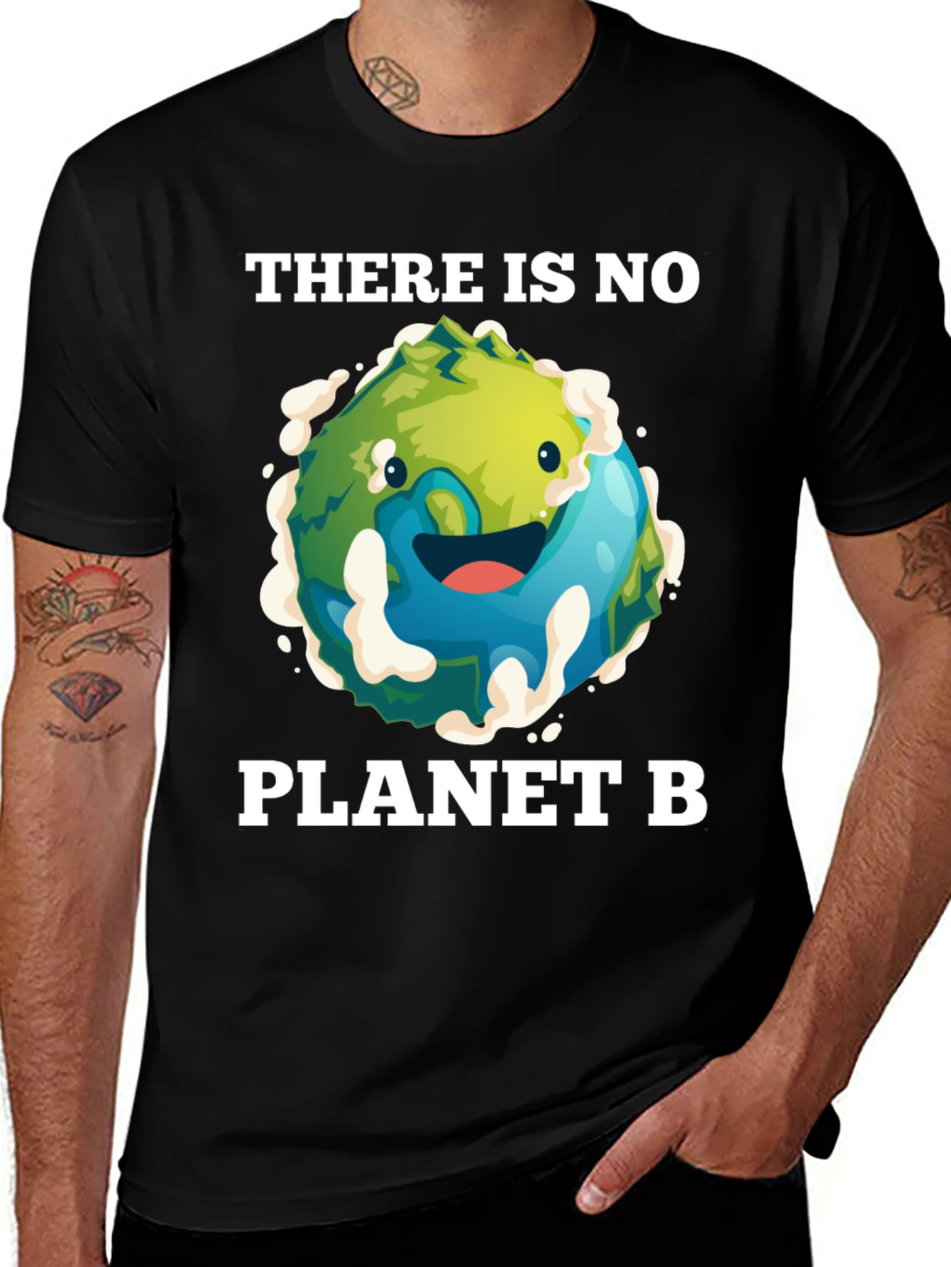 There is No Planet B Earth T-Shirt