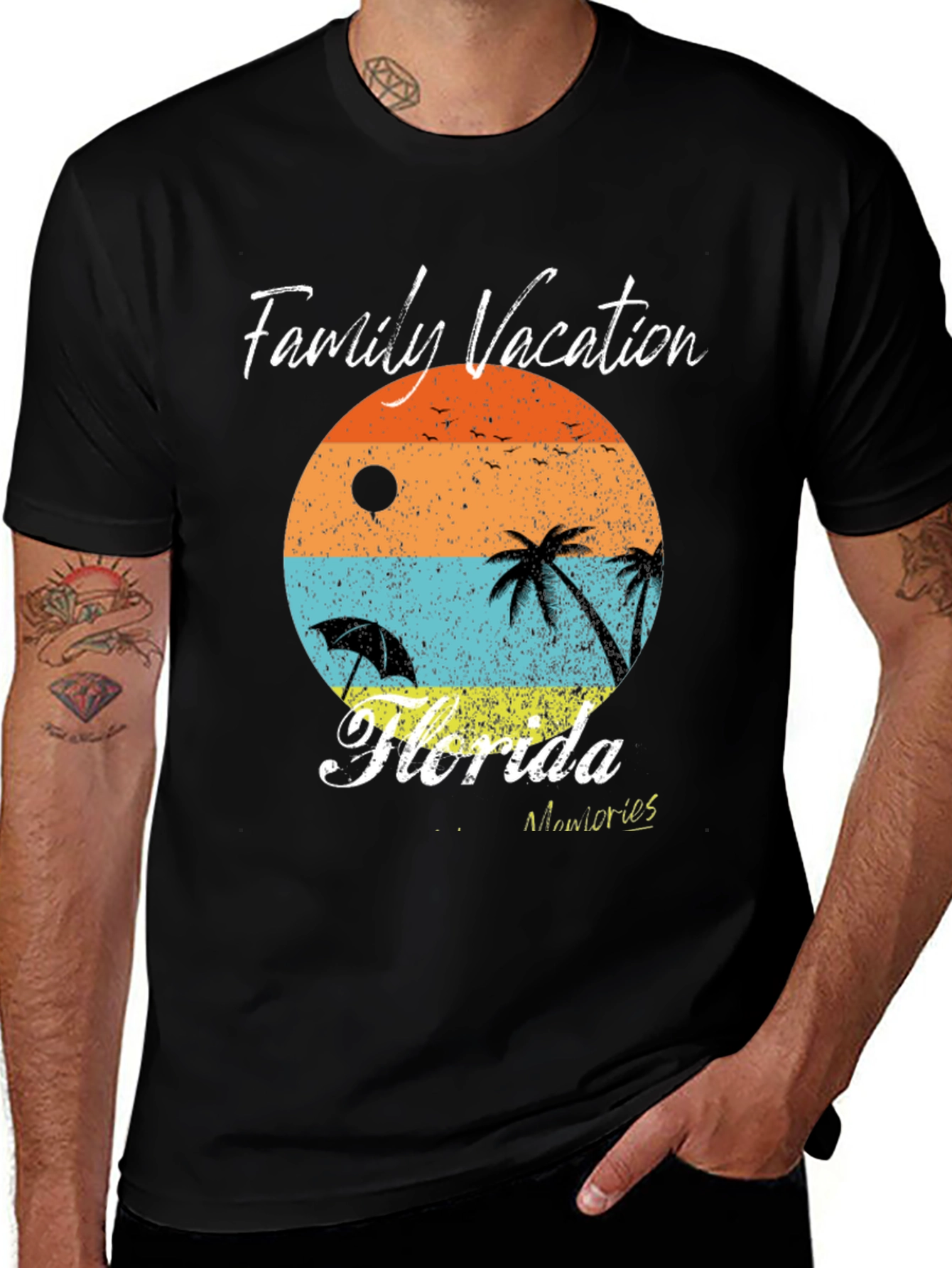 Variant 29 of Family Vacation Florida Memories T-Shirt