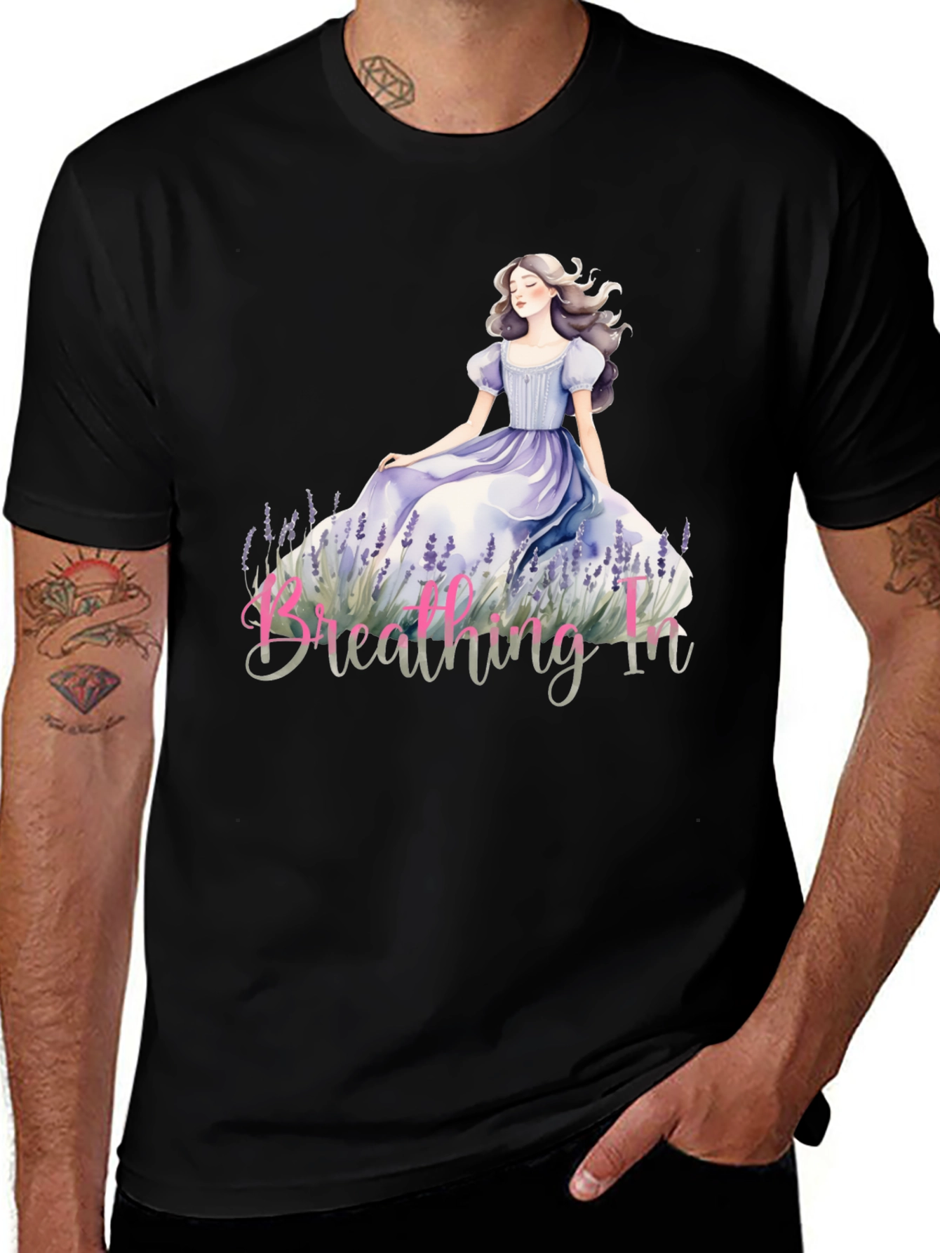 Breathing In Lavender Dream T-Shirt
