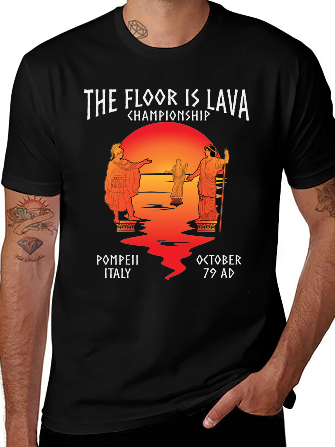 Variant 12 of The Floor is Lava Championship T-Shirt