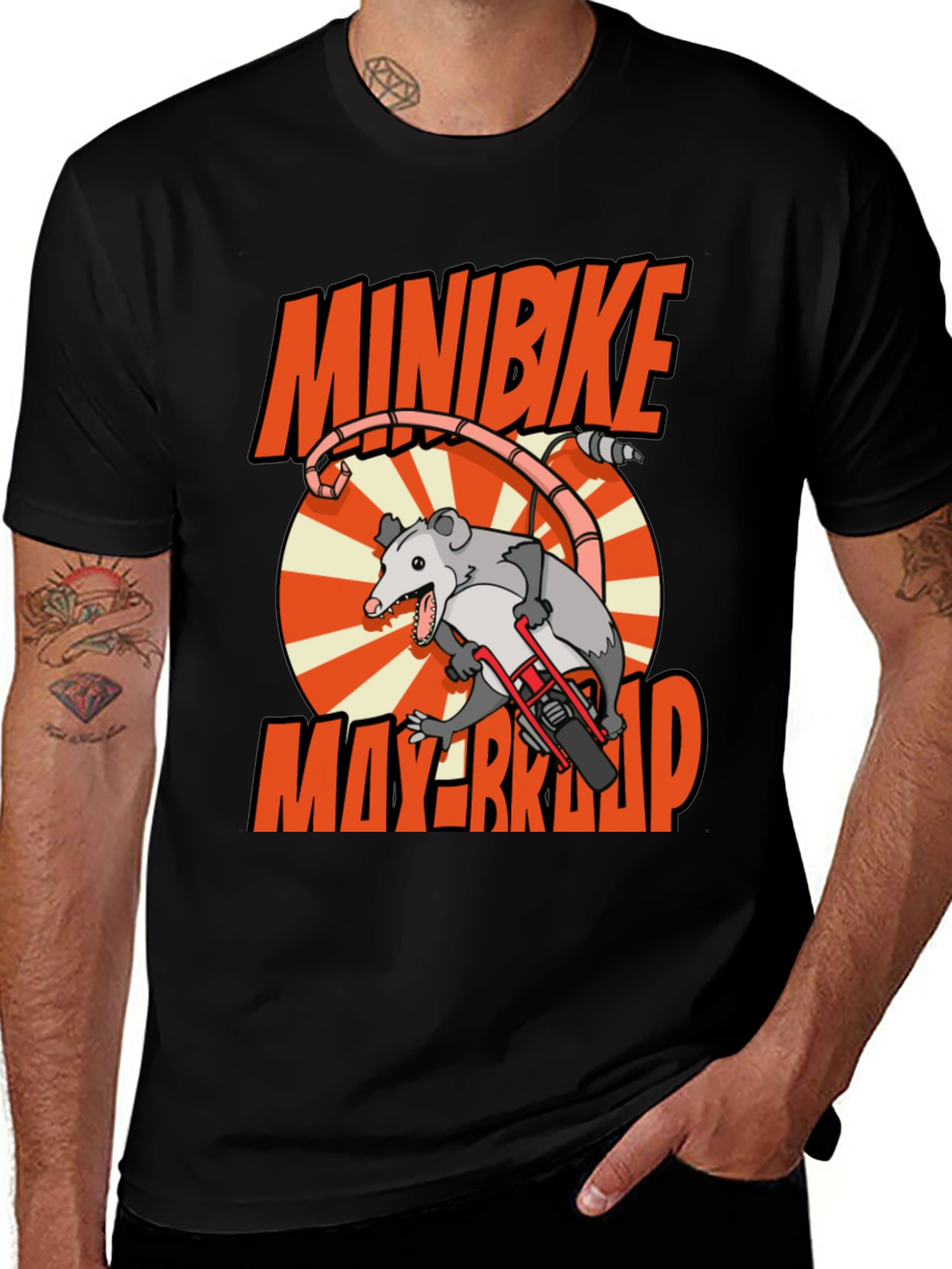 Variant 20 of Minibike Mayhem Graphic Tee
