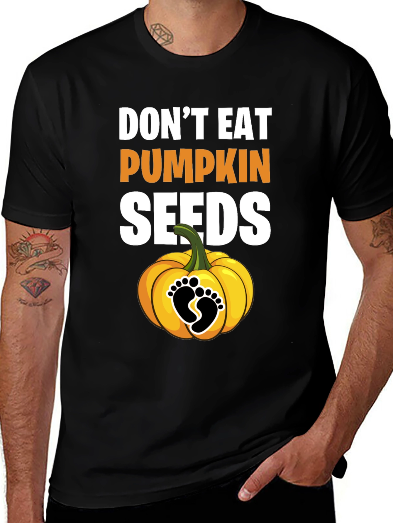 Variant 17 of Don't Eat Pumpkin Seeds Maternity Tee