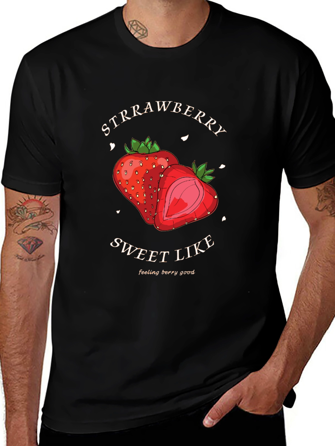 Variant 22 of Strawberry Sweet Like Graphic Tee