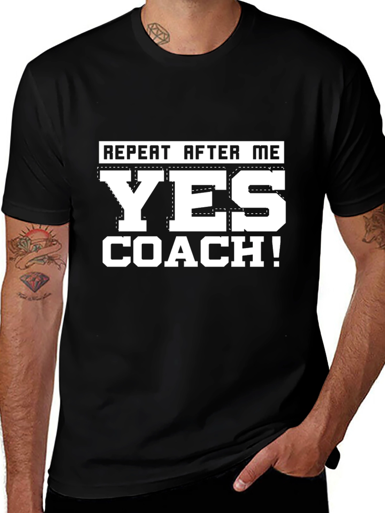 Variant 8 of Yes Coach Graphic T-Shirt