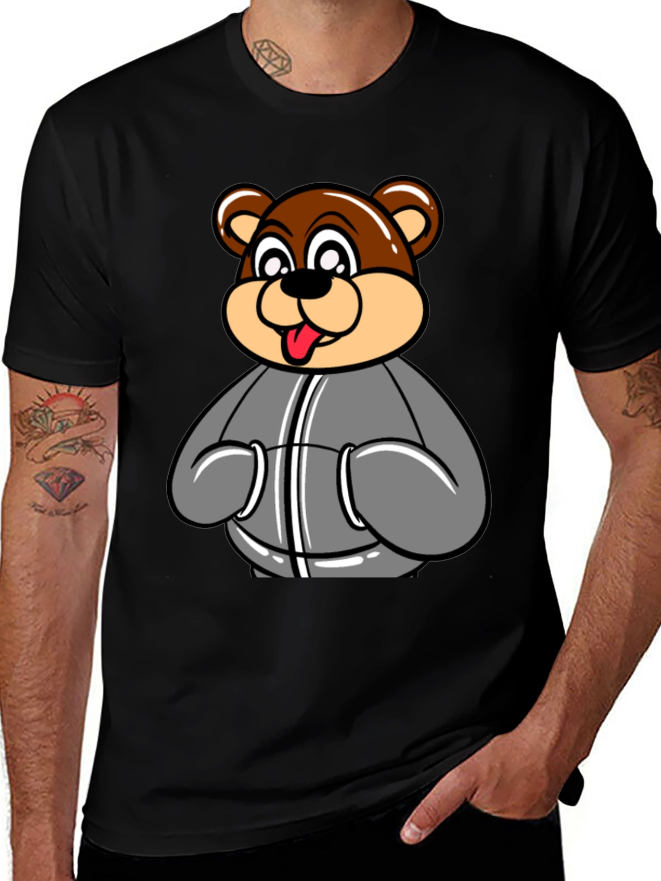 Variant 16 of Cartoon Bear T-Shirt - Comfy & Stylish