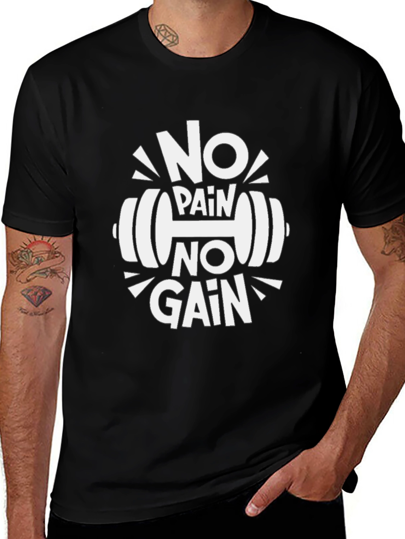 Variant 27 of No Pain No Gain Graphic Tee