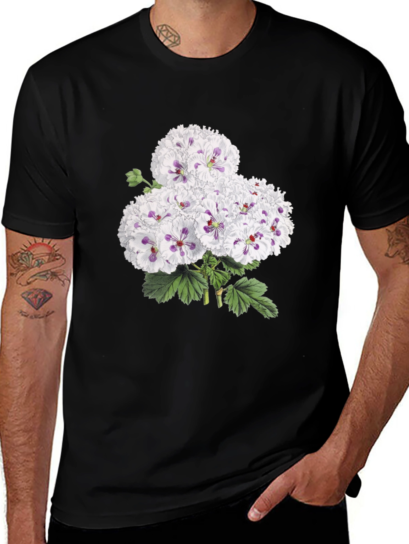 Variant 12 of Floral Print T-Shirt