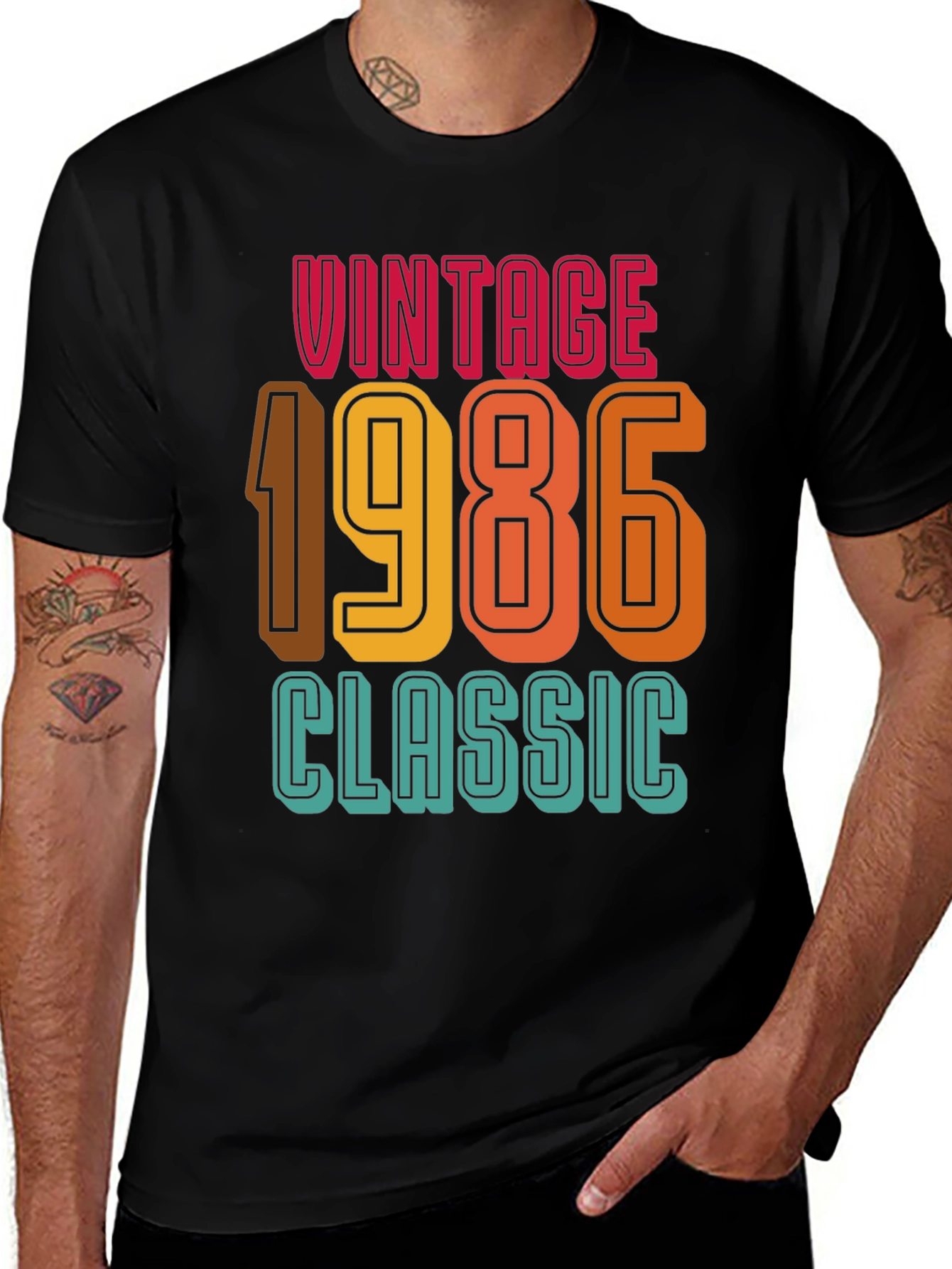 Variant 26 of Vintage 1986 Classic Graphic T-Shirt