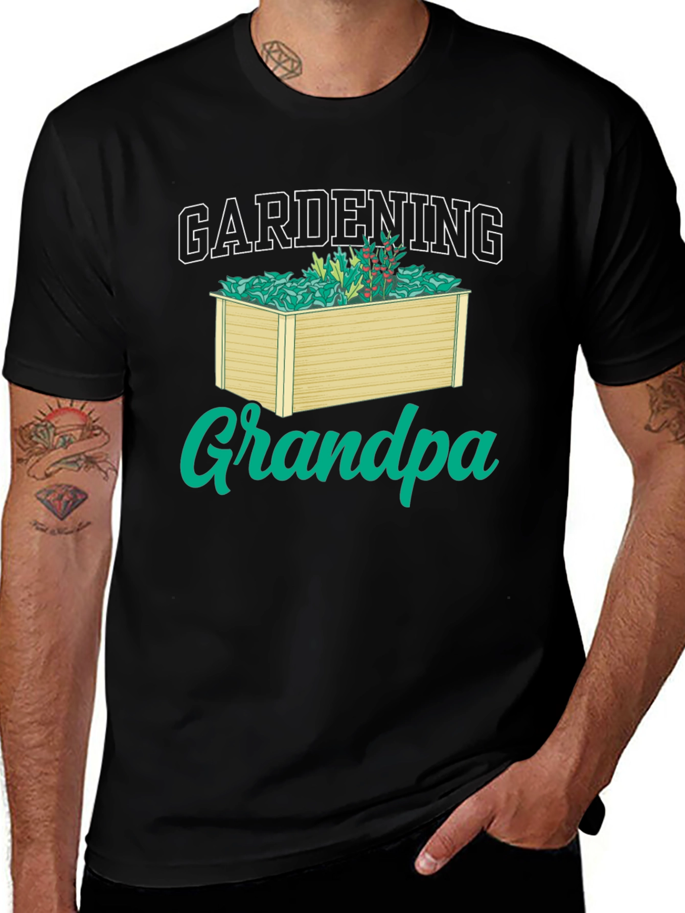 Variant 29 of Gardening Grandpa T-Shirt