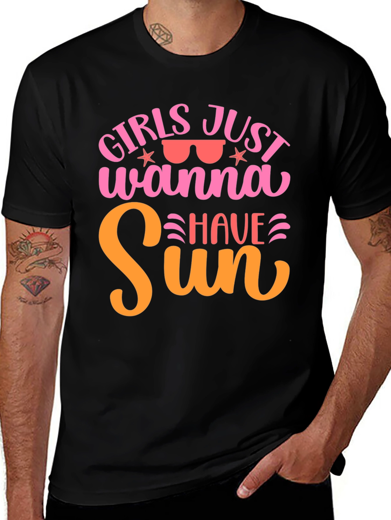 Girls Just Wanna Have Sun Graphic Tee