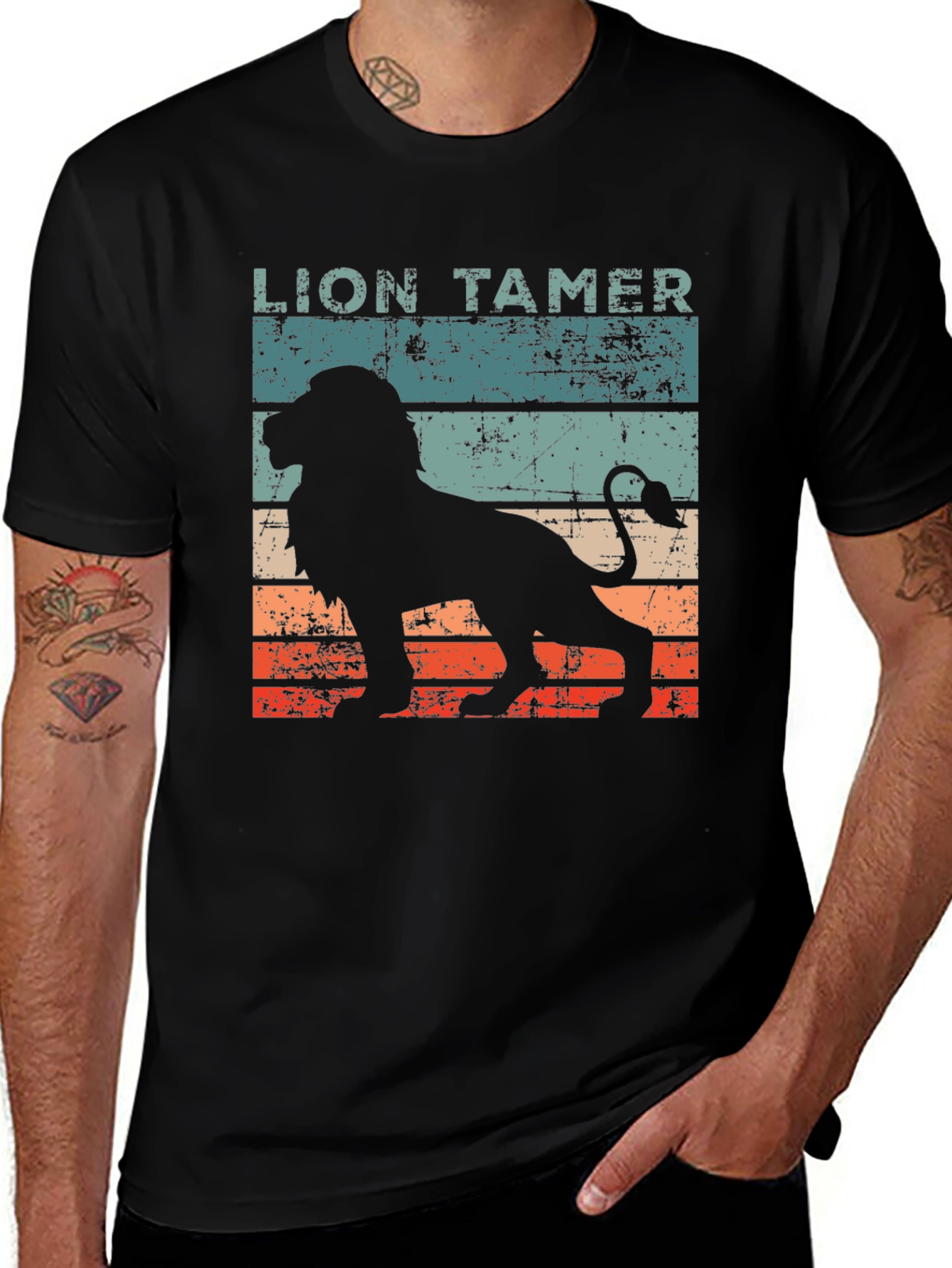 Variant 14 of Lion Tamer Graphic T-Shirt