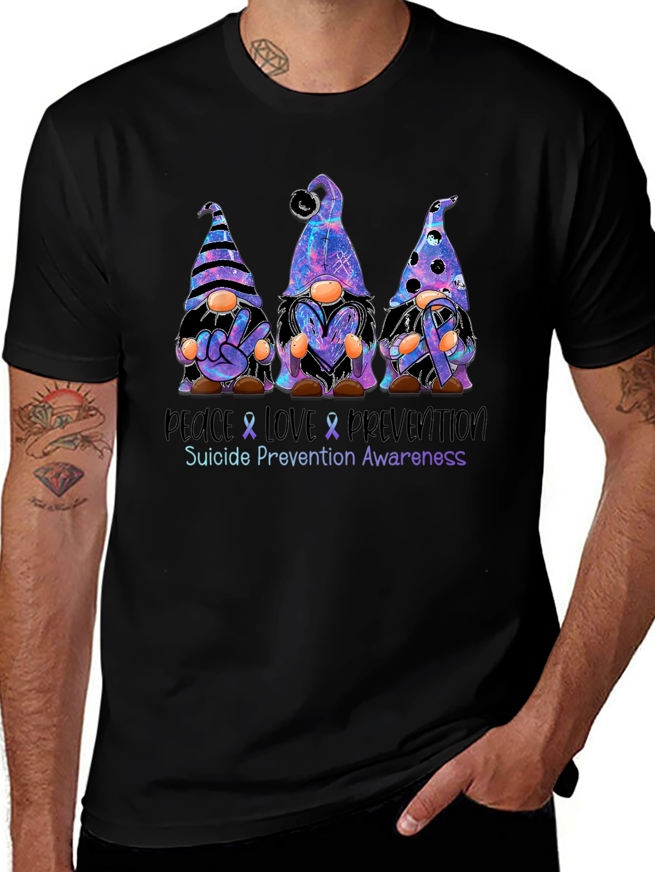 Suicide Prevention Awareness Gnome T-Shirt