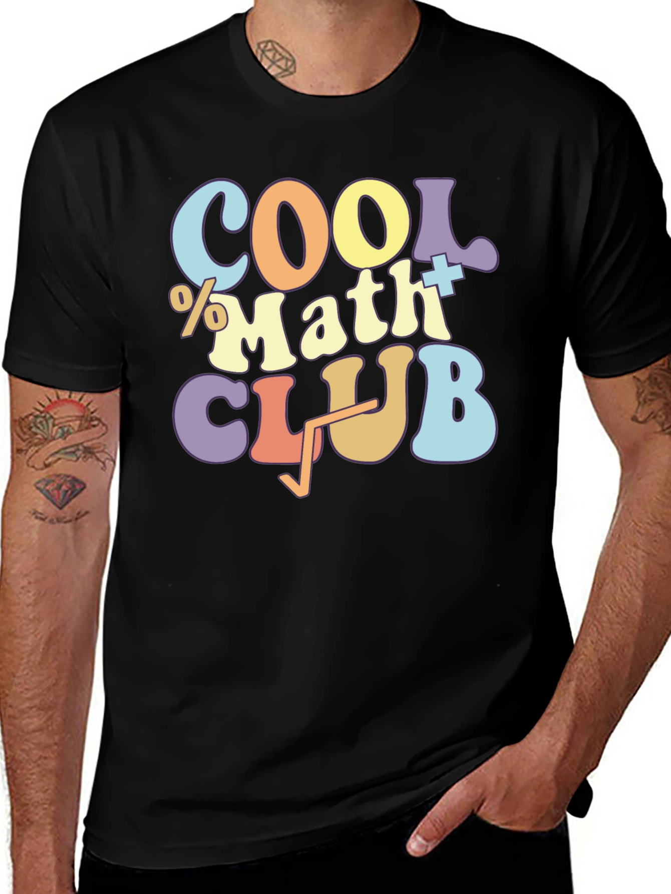Variant 4 of Cool Math Club Graphic T-Shirt