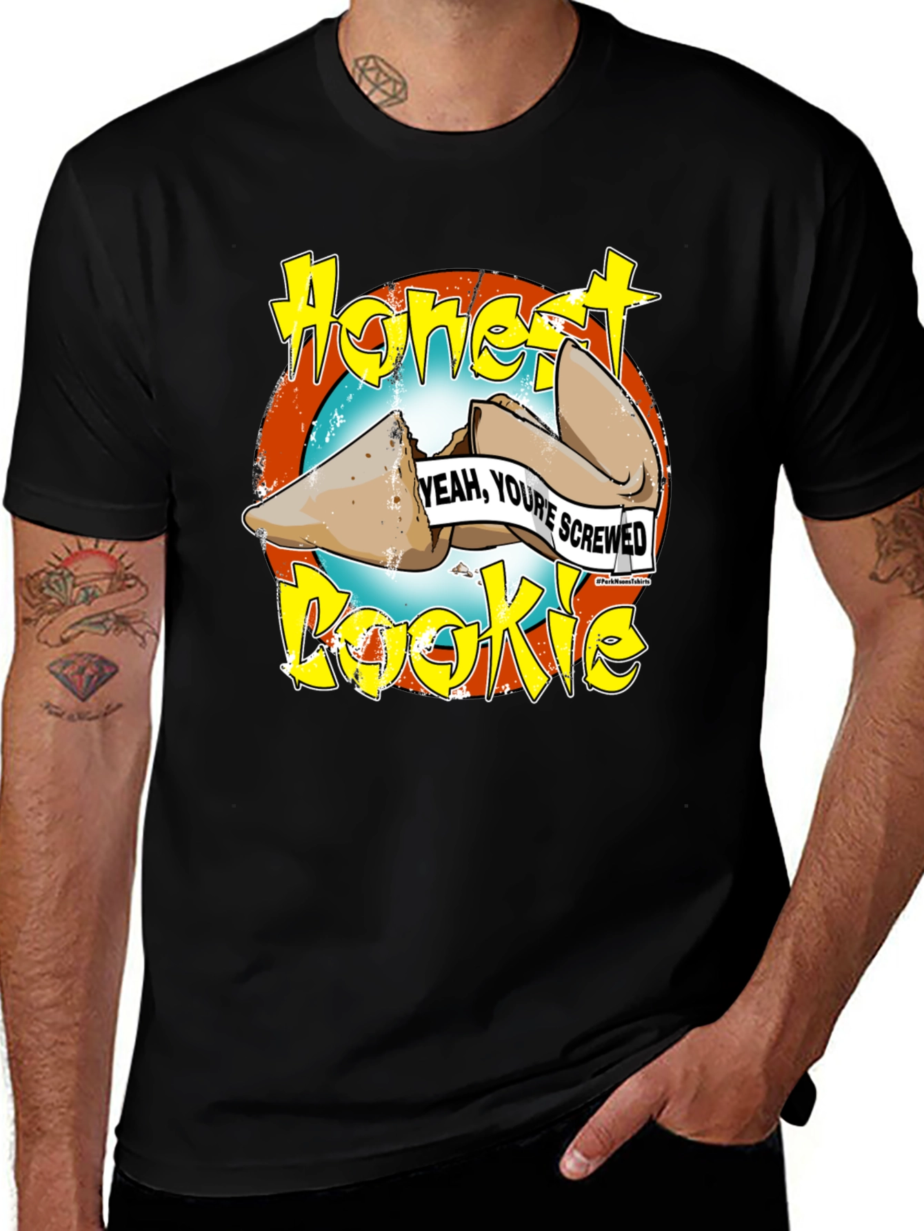 Variant 3 of Honest Cookie Fortune Funny T-Shirt