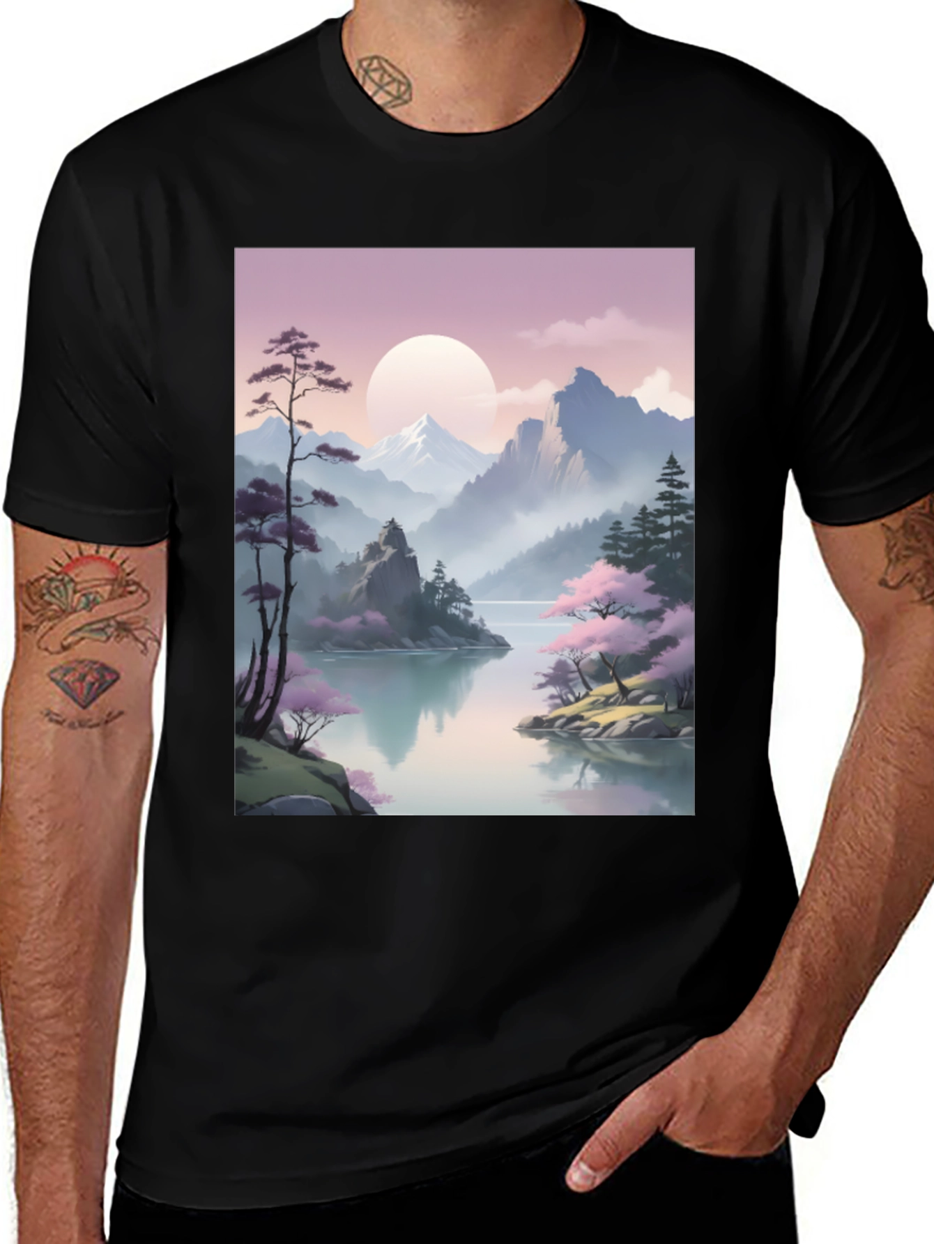 Scenic Mountain Vista T-Shirt