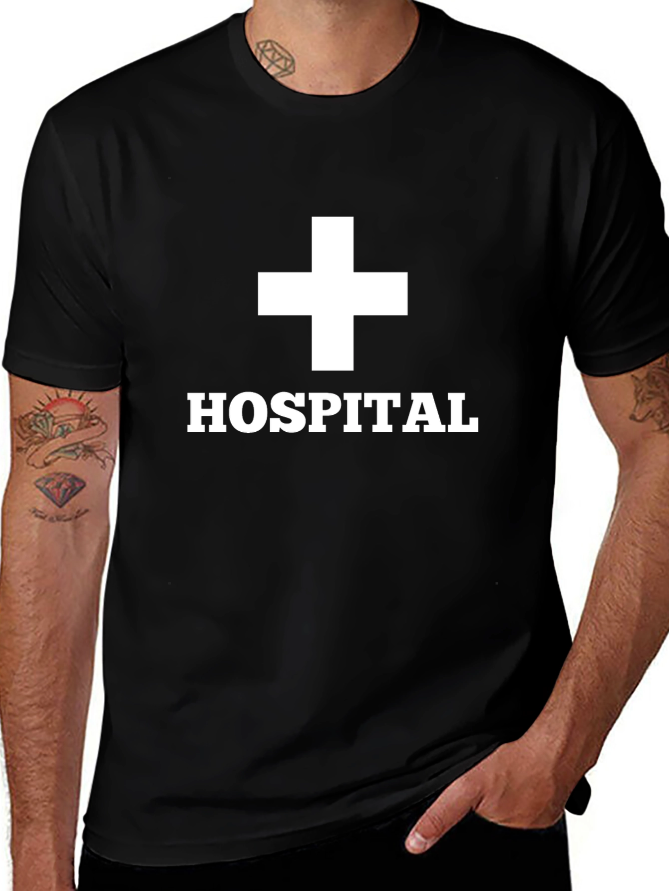 Variant 30 of Hospital T-Shirt | Medical Symbol Tee | Funny Doctor Nurse Gift
