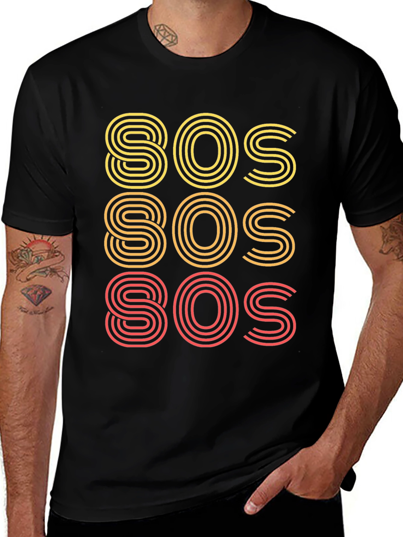 Variant 10 of Retro 80s T-Shirt - Bold Graphic Design