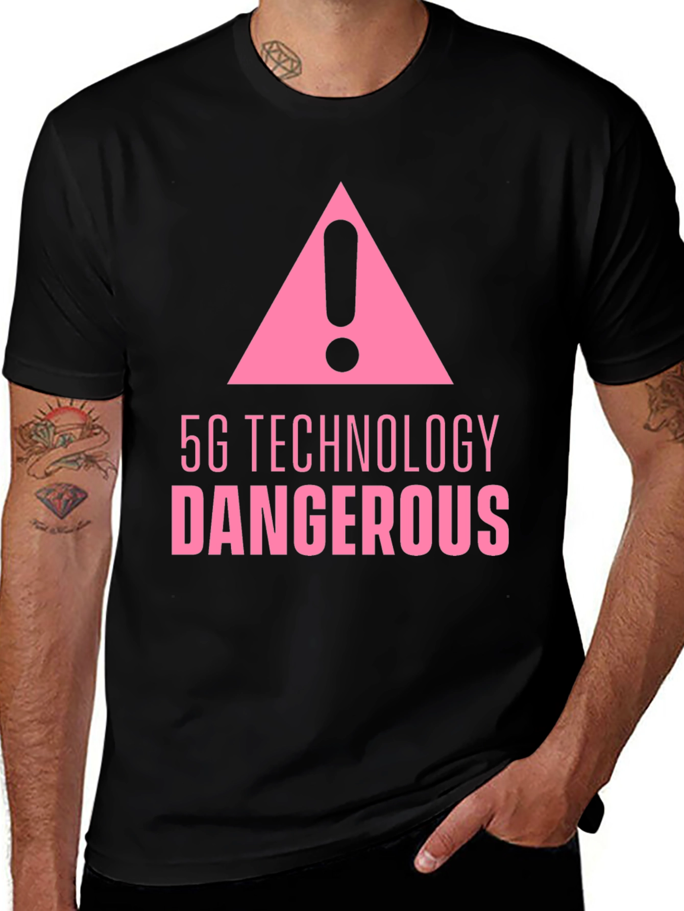 5G Technology Dangerous Warning T-Shirt