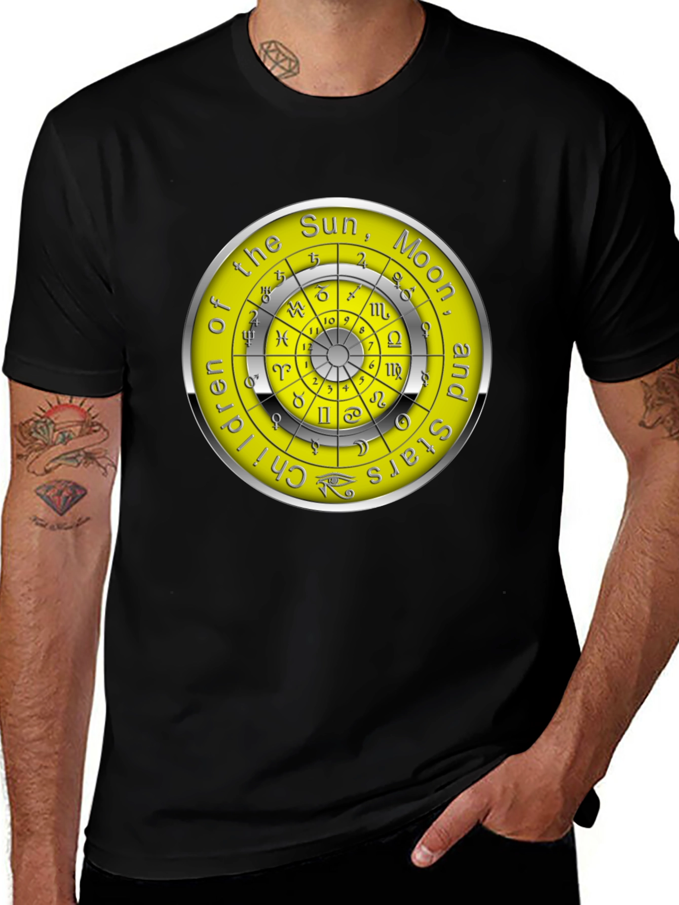 Variant 16 of Zodiac Wheel T-Shirt