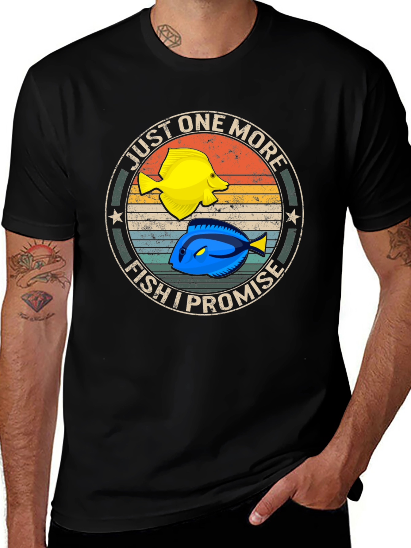 Variant 29 of Just One More Fish T-Shirt