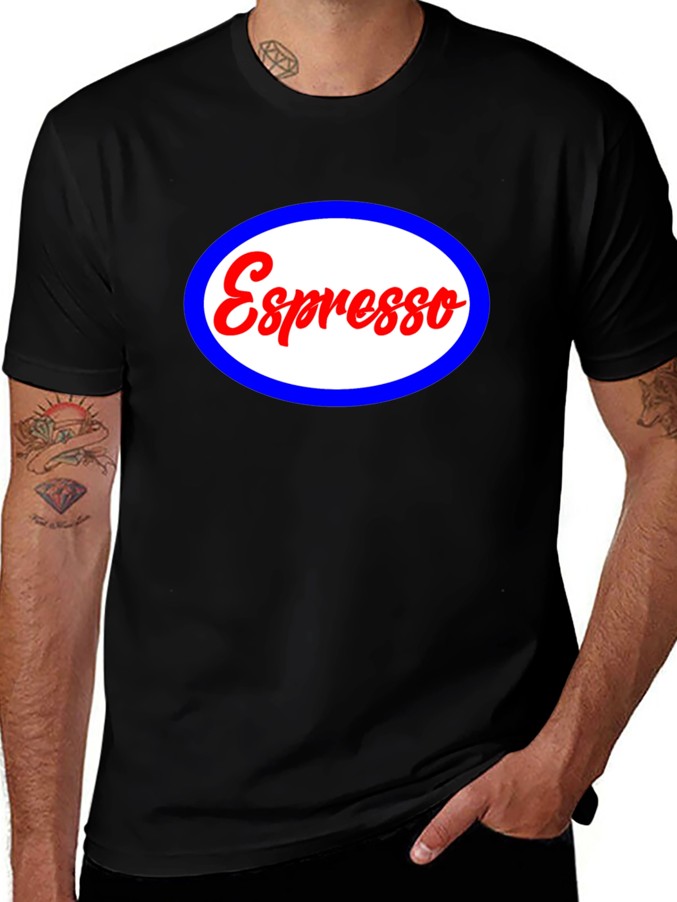 Variant 8 of Espresso Graphic T-Shirt - Classic Coffee Lover Tee