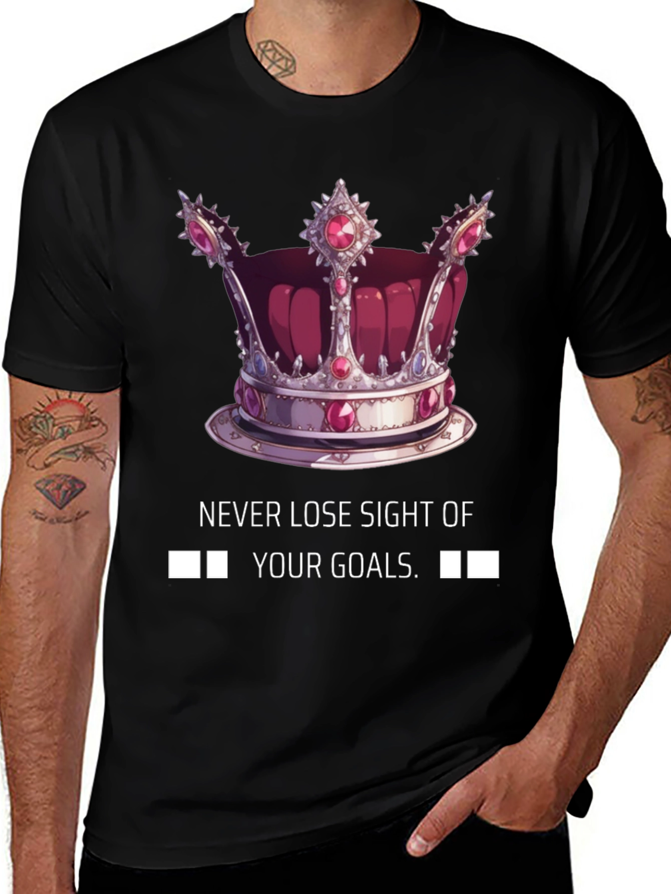 Variant 23 of Goal-Driven Crown Graphic Tee