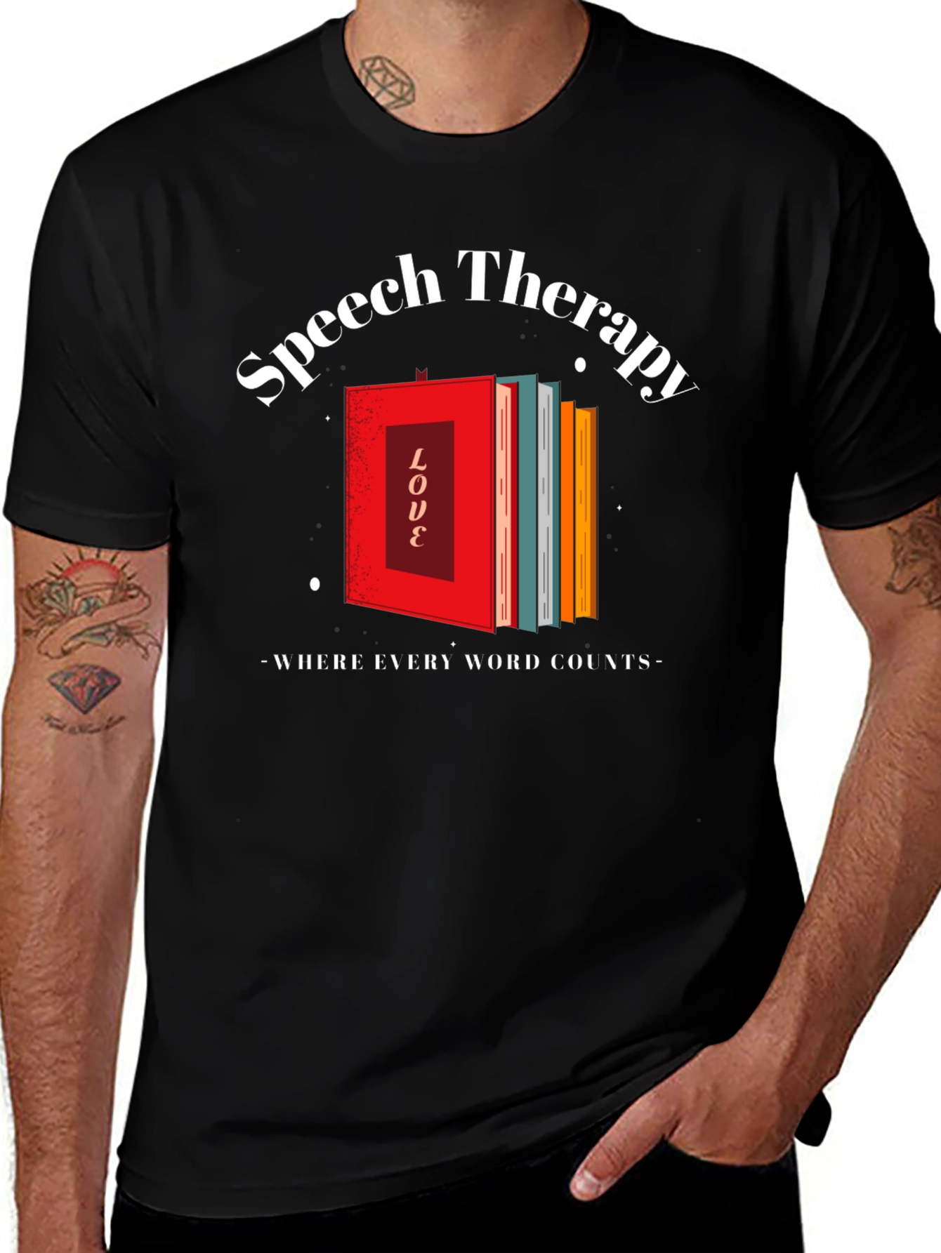 Variant 17 of Speech Therapy T-Shirt - Where Every Word Counts