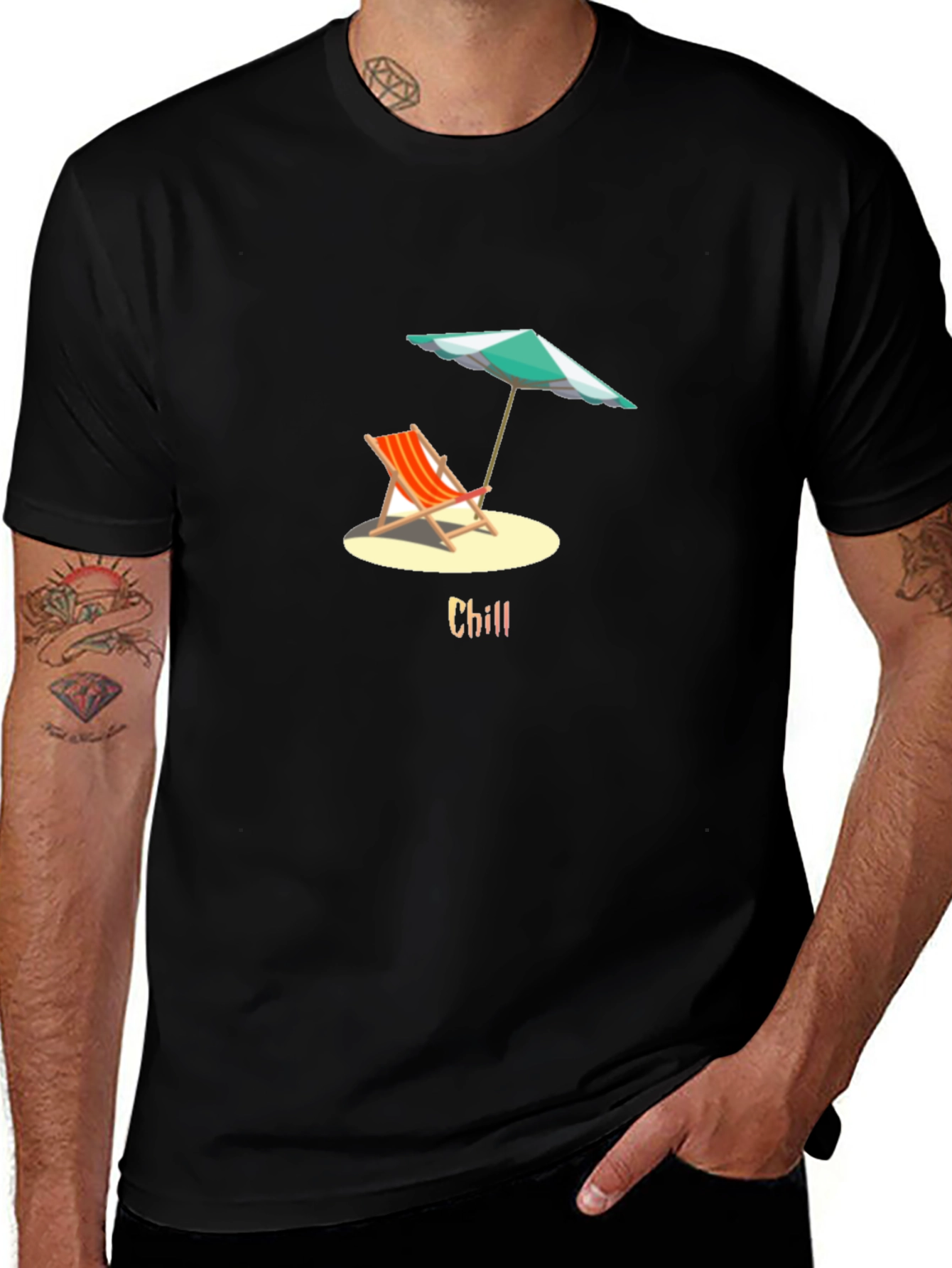 Chill Beach Vibes Graphic Tee - Relaxed Style