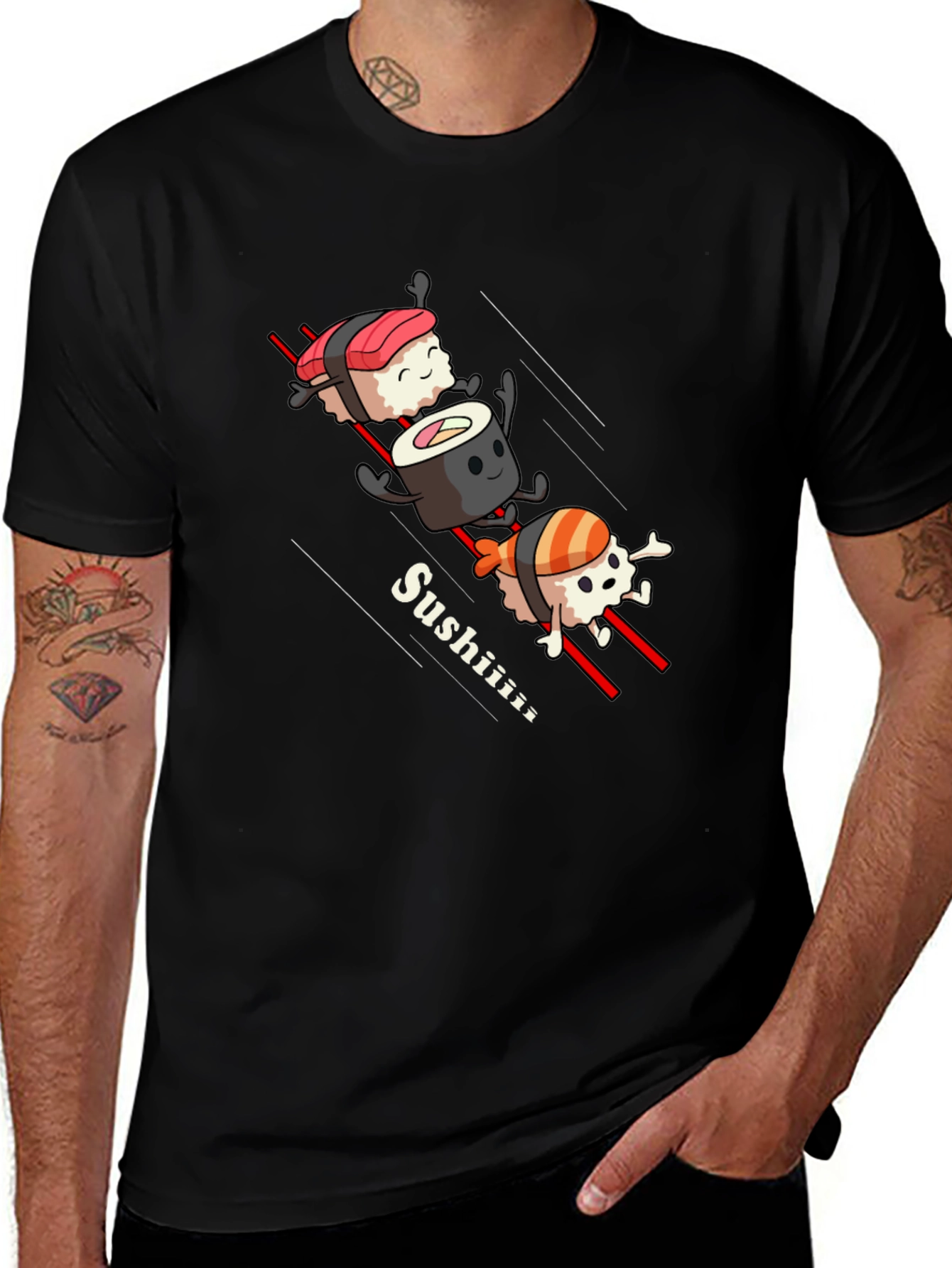 Variant 19 of Sushi T-Shirt - Funny Sushi Design