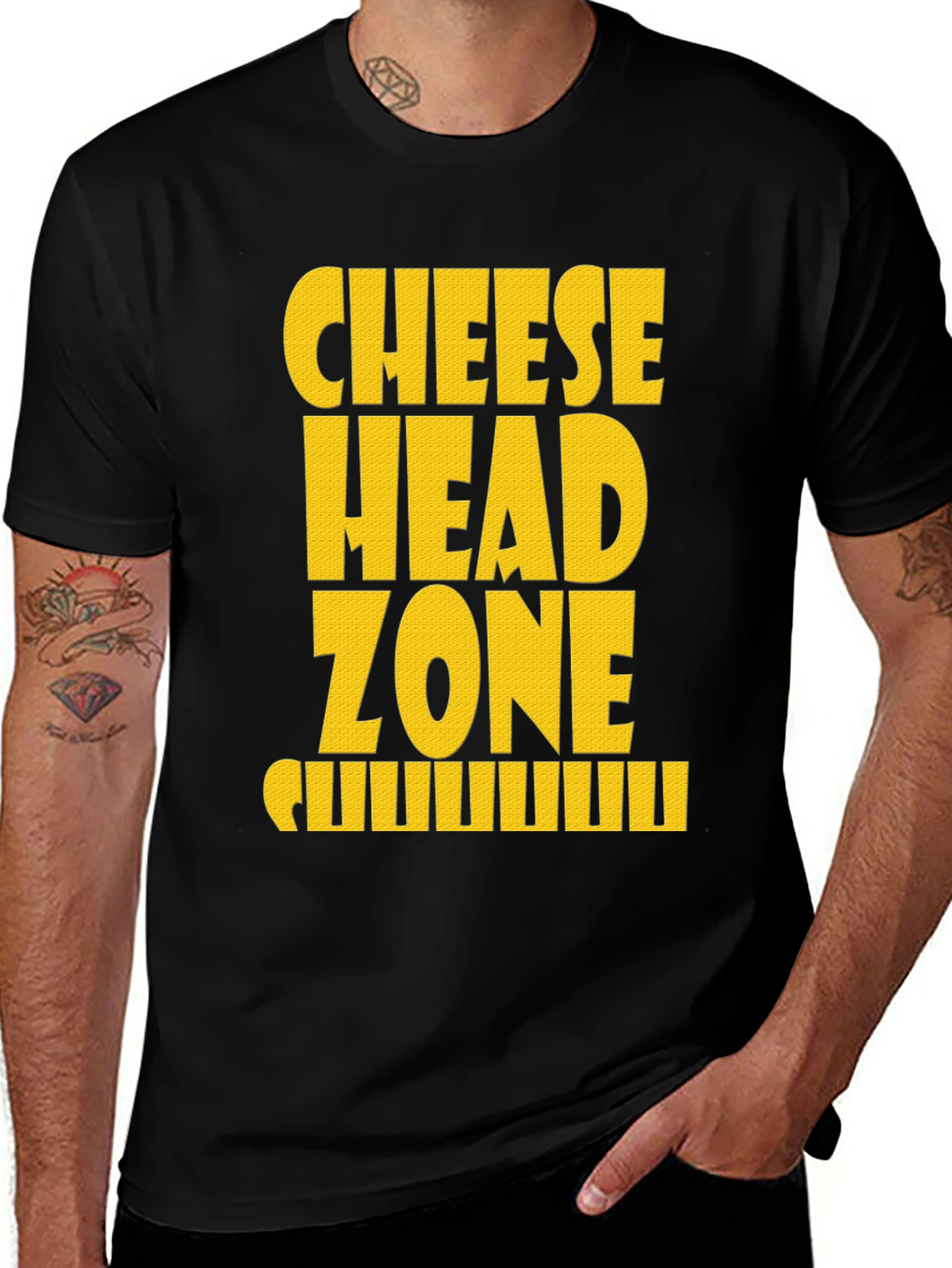 Variant 22 of Cheese Head Zone Graphic Tee