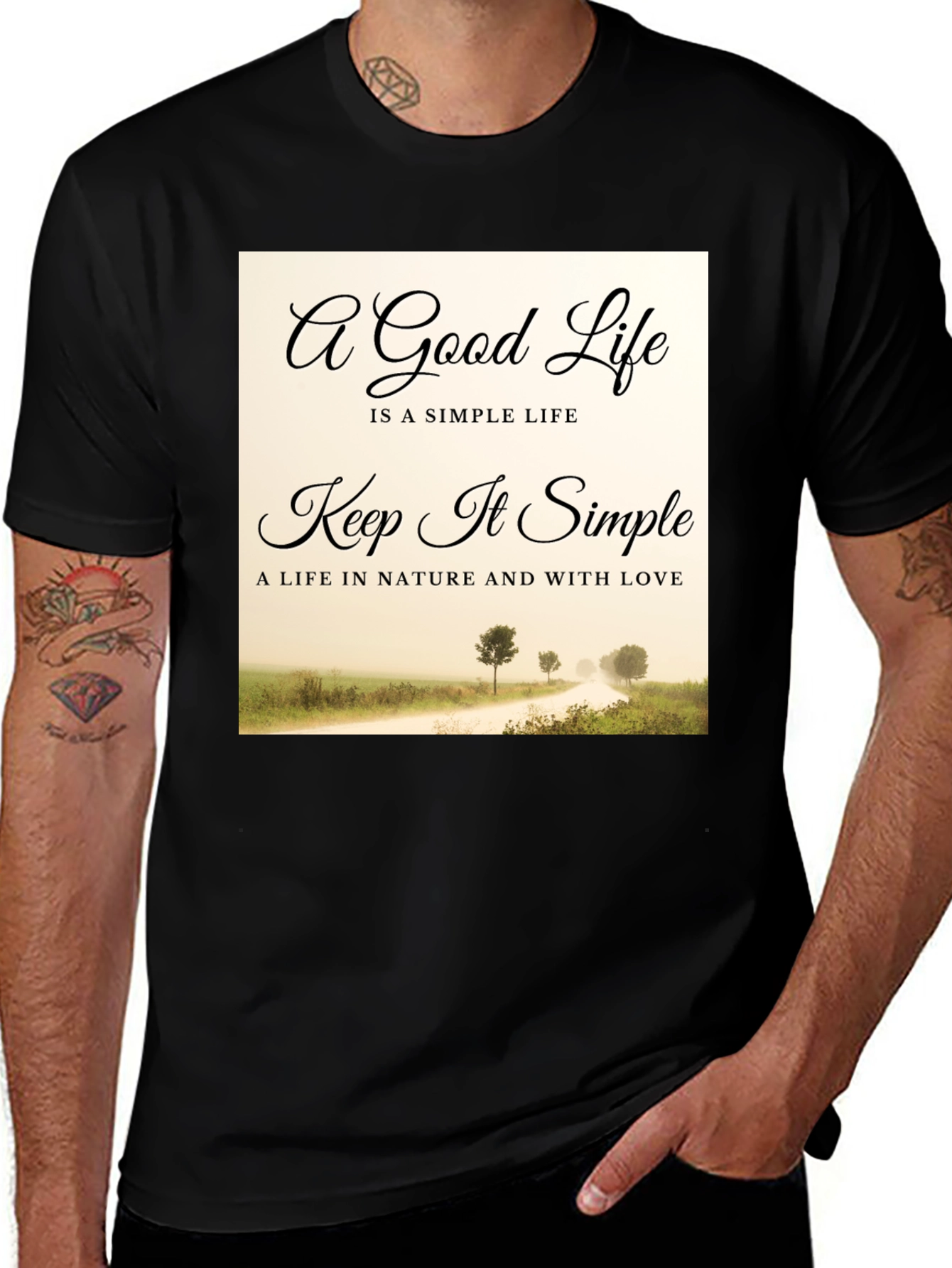 Variant 26 of A Good Life Simple Living T-Shirt