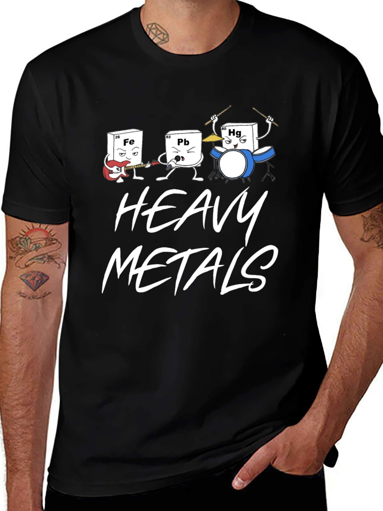 Heavy Metals Music Band T-Shirt