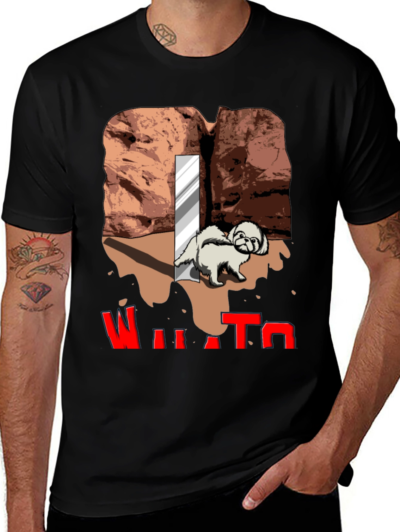 Variant 17 of Dog Breed T-Shirt: Canyon Pet Graphic Tee