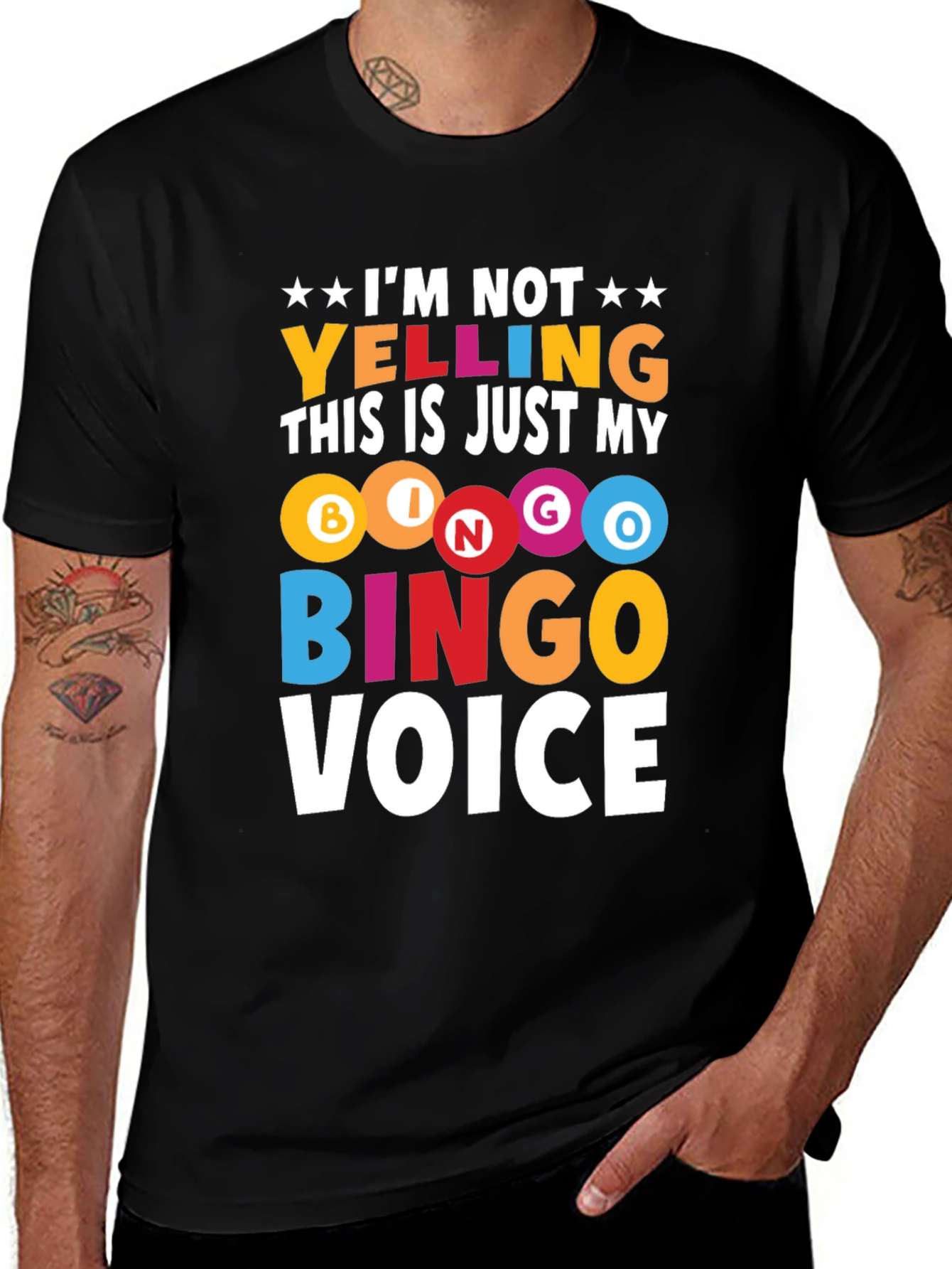 Variant 5 of Bingo Voice T-Shirt - Funny Bingo Player Tee