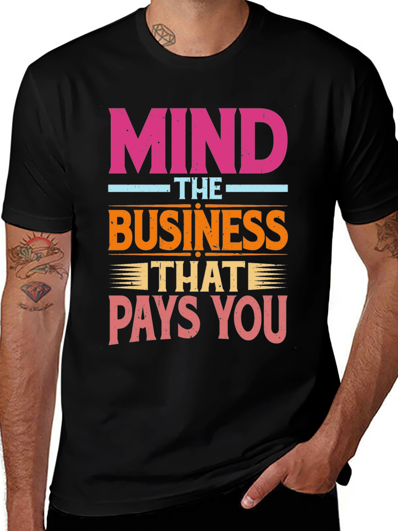 Variant 11 of Mind The Business T-Shirt