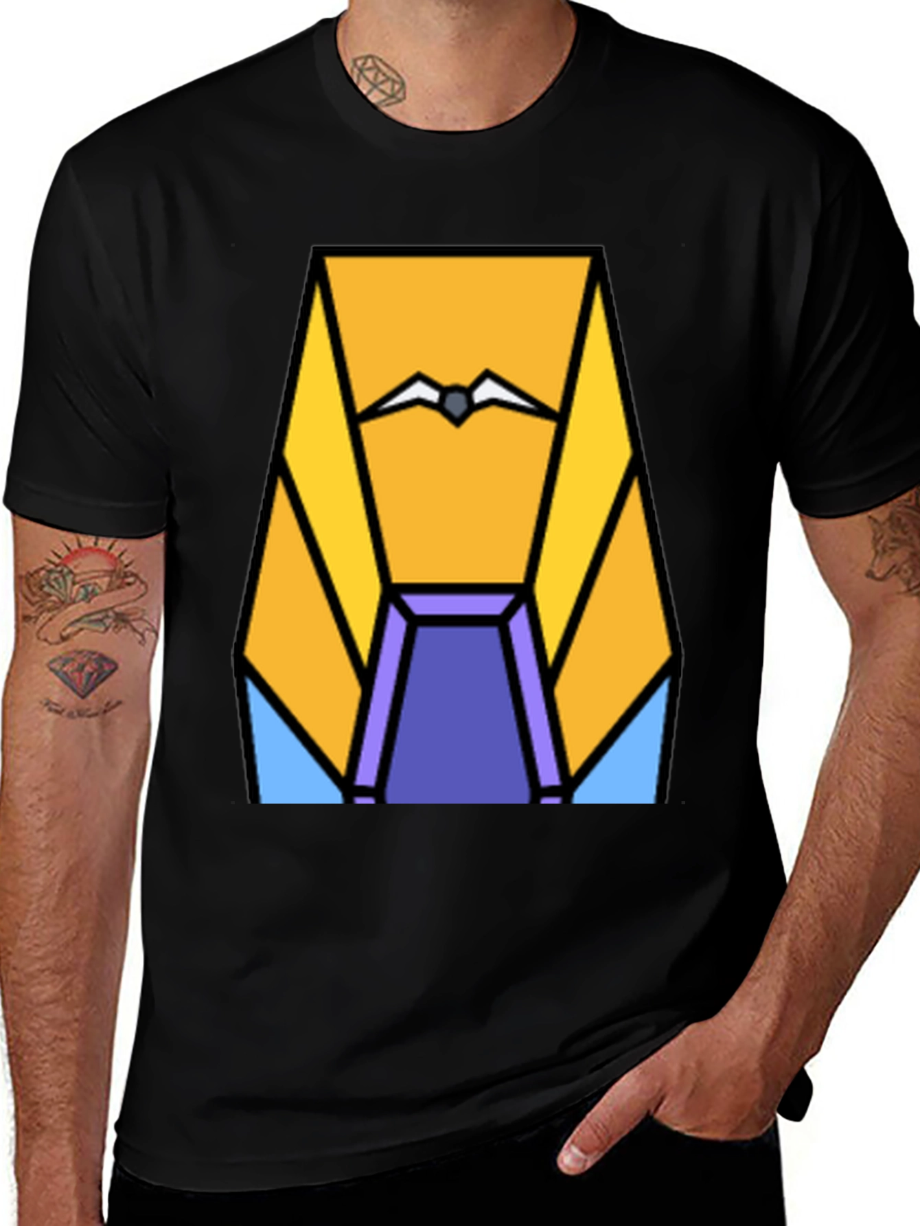 Geometric Hero Tee